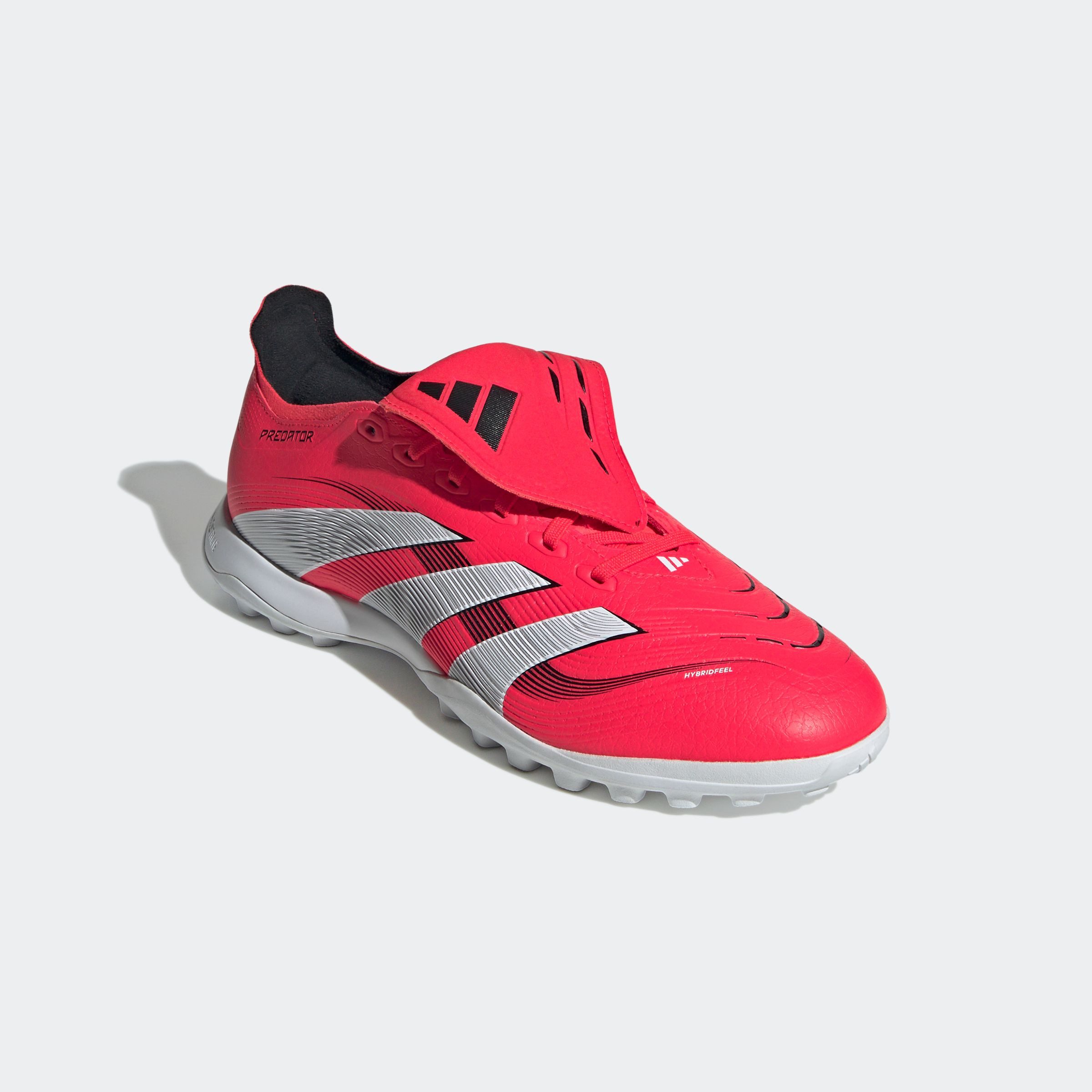 adidas Performance Voetbalschoenen PREDATOR LEAGUE FOLD-OVER TONGUE TF unisex zaalvoetbalschoenen maat 39 rood