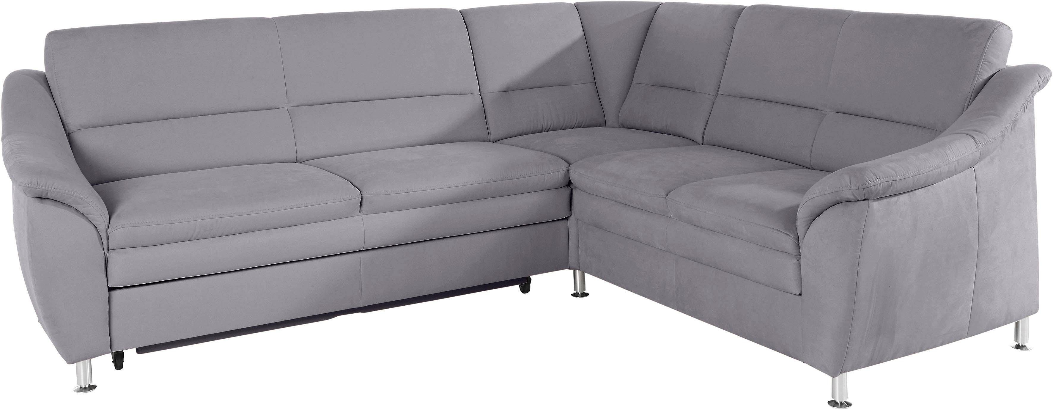 Places of Style Hoekbank Cardoso L-vorm Binnenvering, naar keuze met bed, lade, gedeeltelijk relaxfunctie