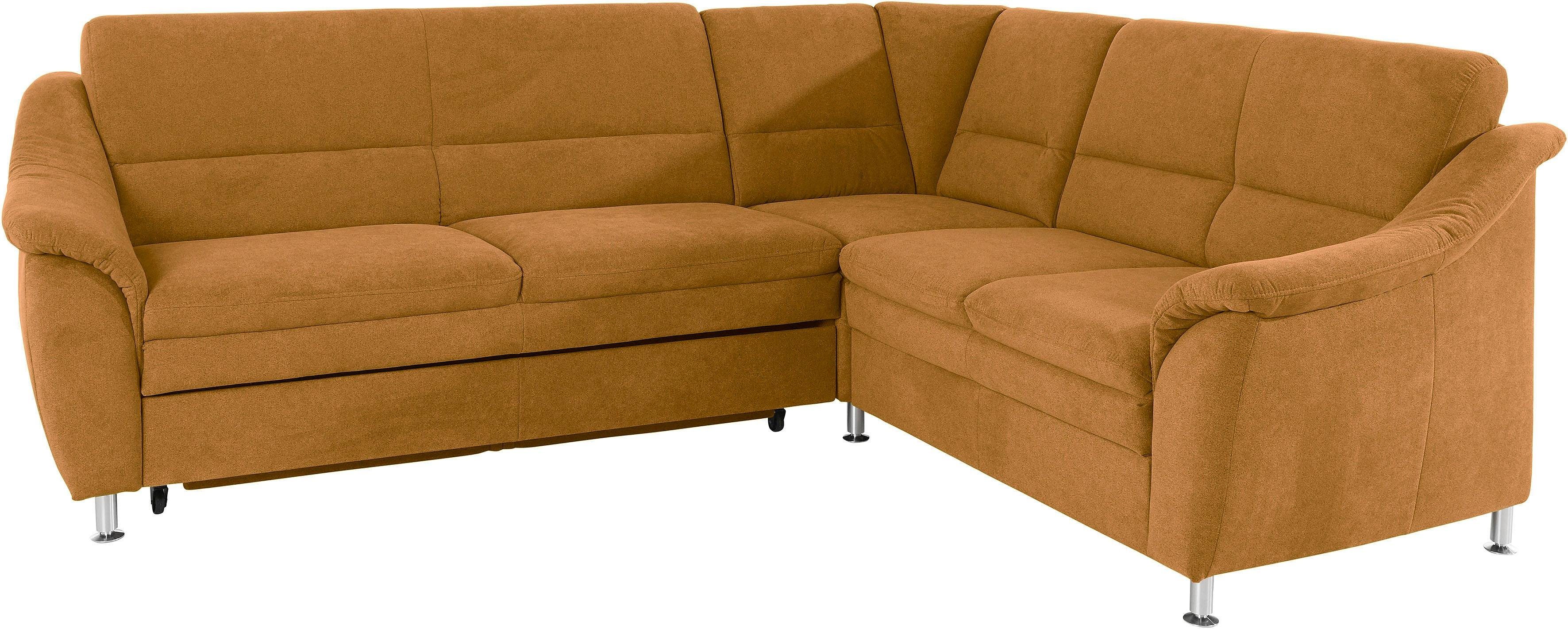 Places of Style Hoekbank Cardoso L-vorm Binnenvering, naar keuze met bed, lade, gedeeltelijk relaxfunctie
