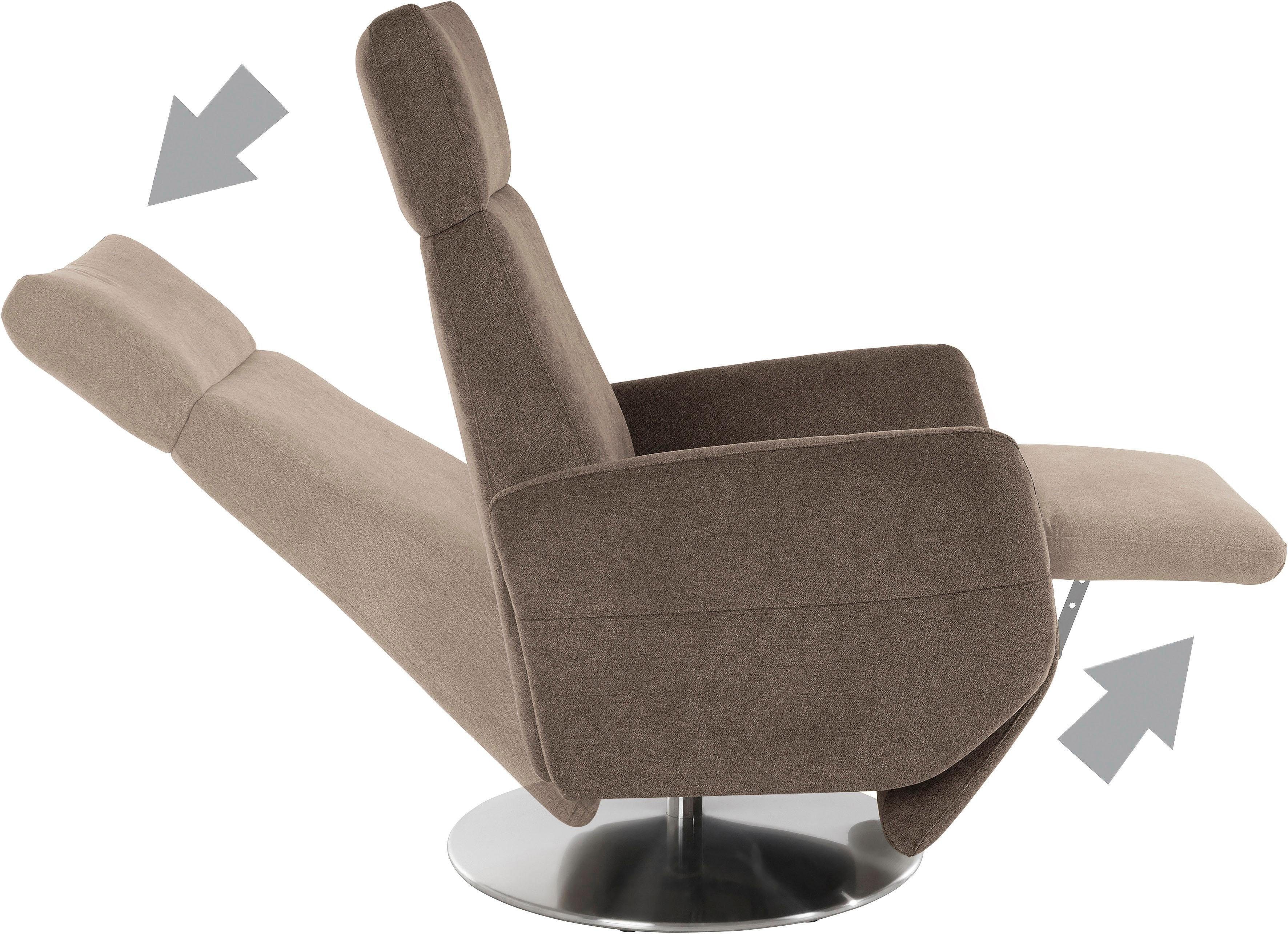 sit&more Relaxfauteuil Cobra handmatige relaxfunctie