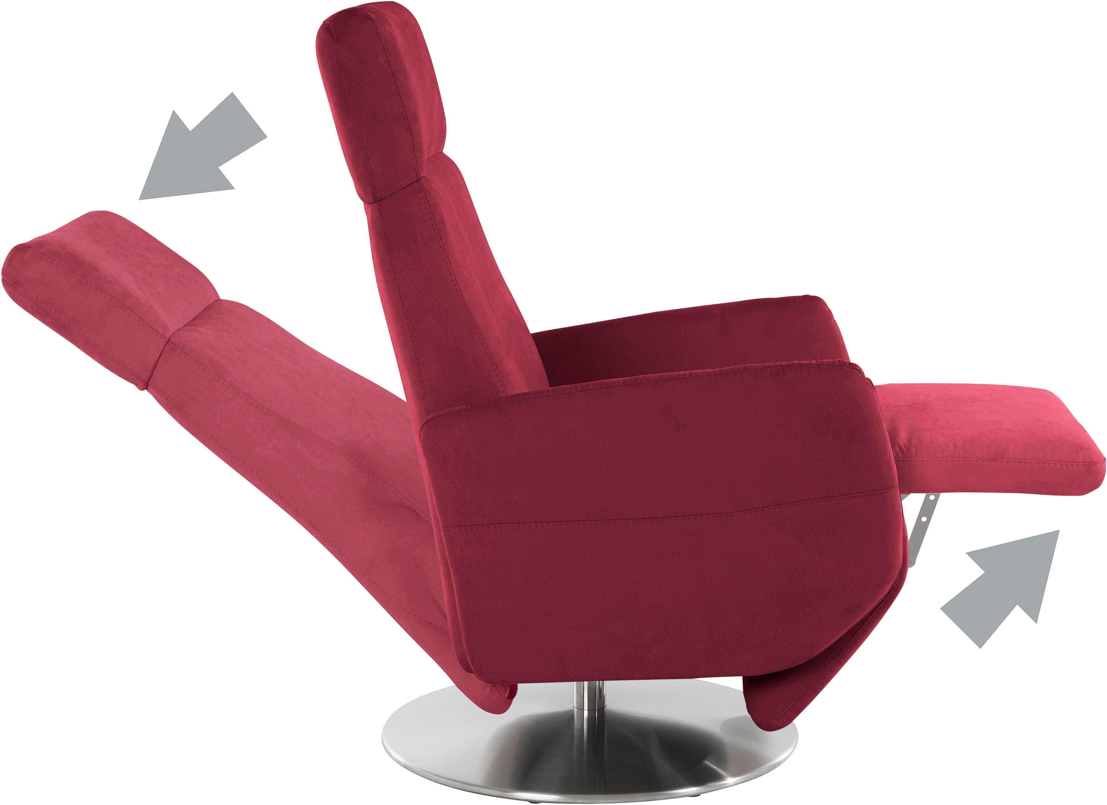 sit&more Relaxfauteuil Cobra handmatige relaxfunctie