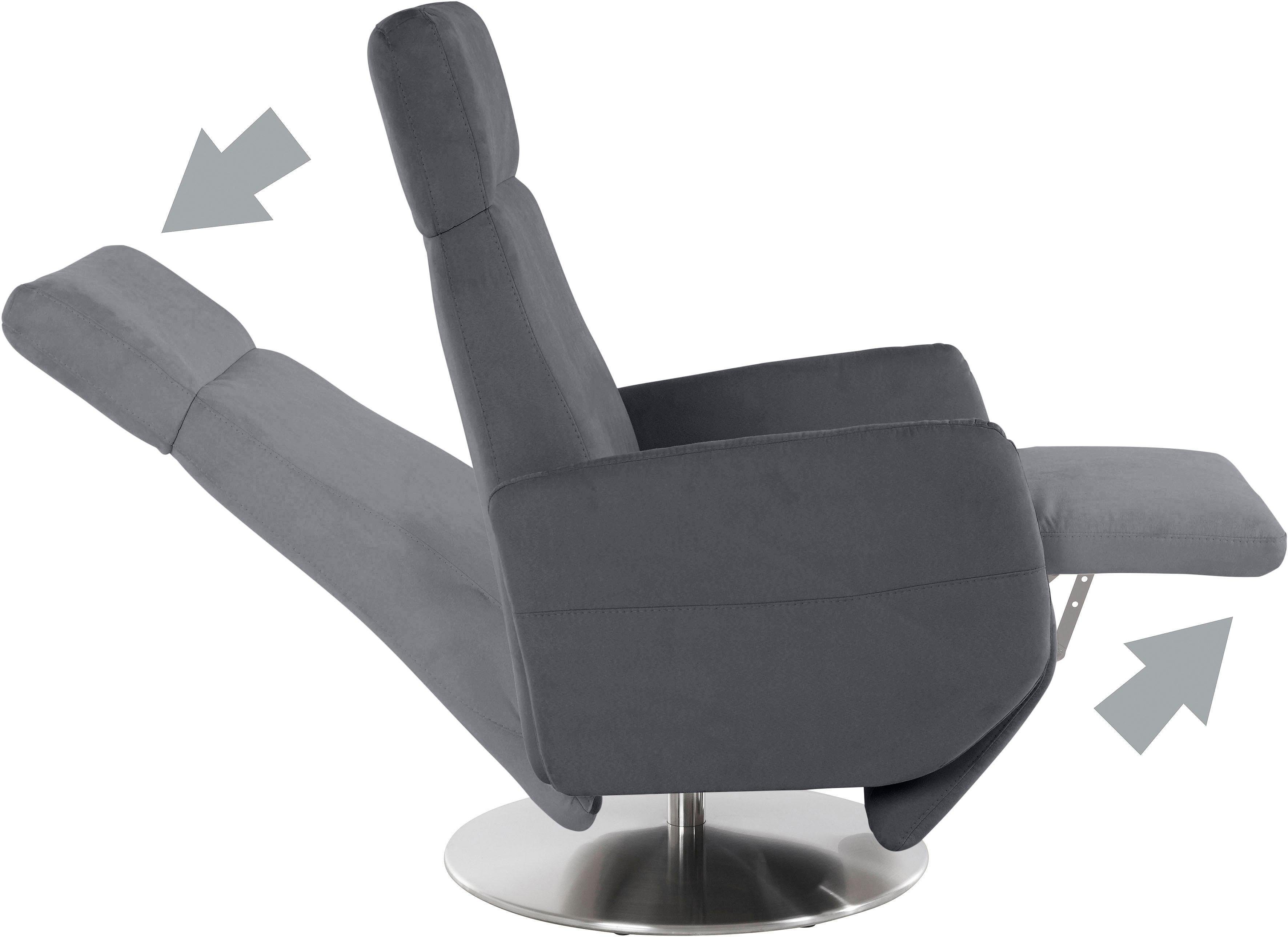 sit&more Relaxfauteuil Cobra handmatige relaxfunctie