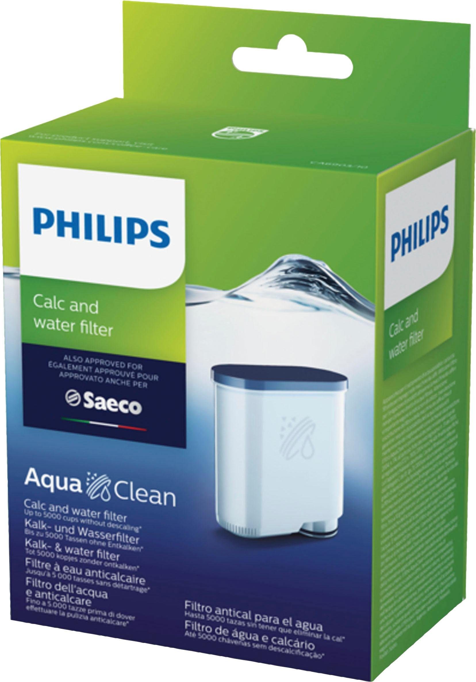Philips Waterfilter CA6903/10, Accessoire voor Philips Saeco volautomatische koffiemachine, AquaClean