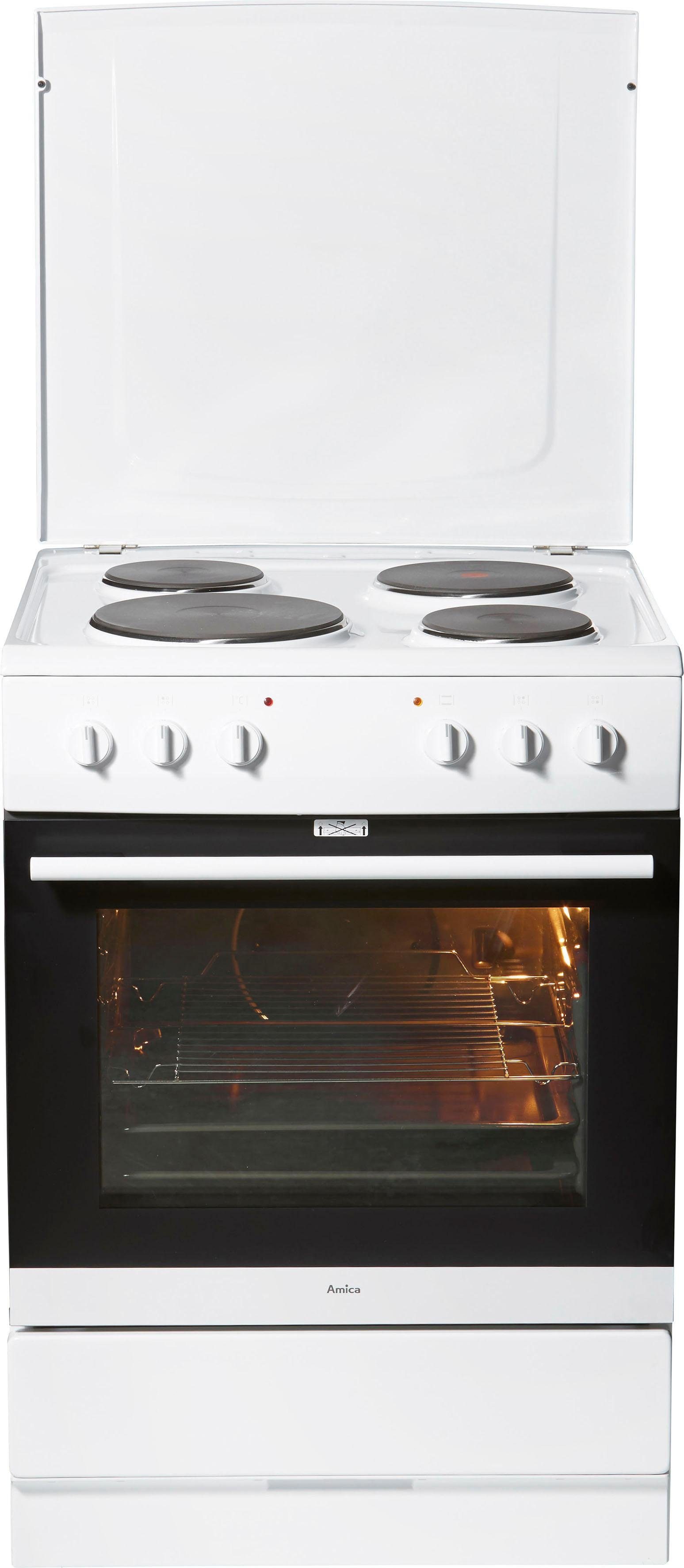 Amica Elektrisch fornuis SHE 11660 W elektrische fornuizen wit