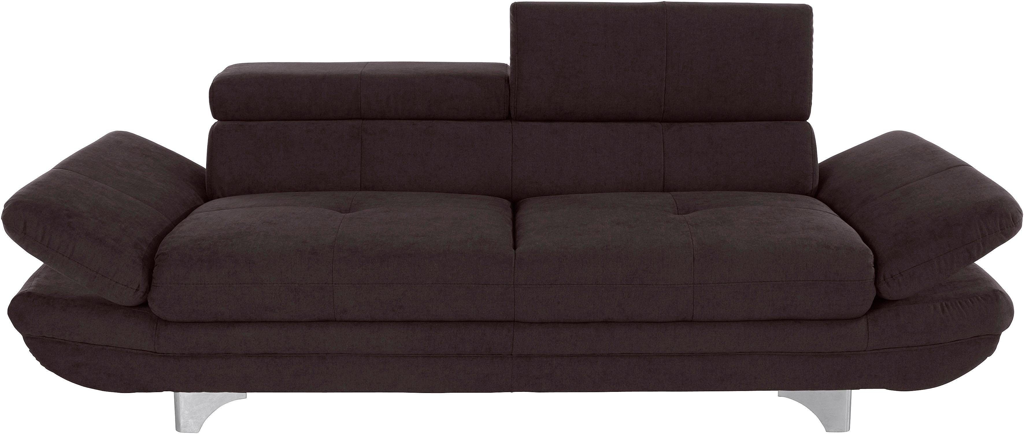 COTTA 3-zitsbank Enterprise Big-sofa, met verstelbare armleuning en rugleuning