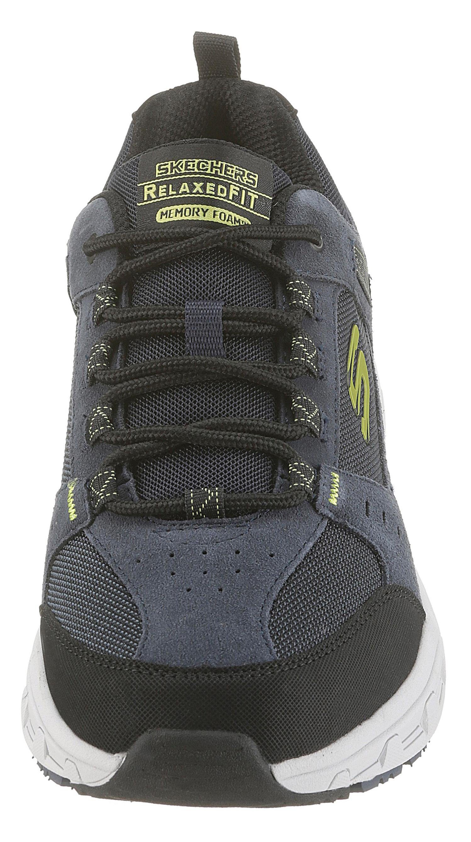 Skechers Sneakers Oak Canyon met memory foam-uitrusting, vrijetijdsschoen, lage schoen, veterschoen