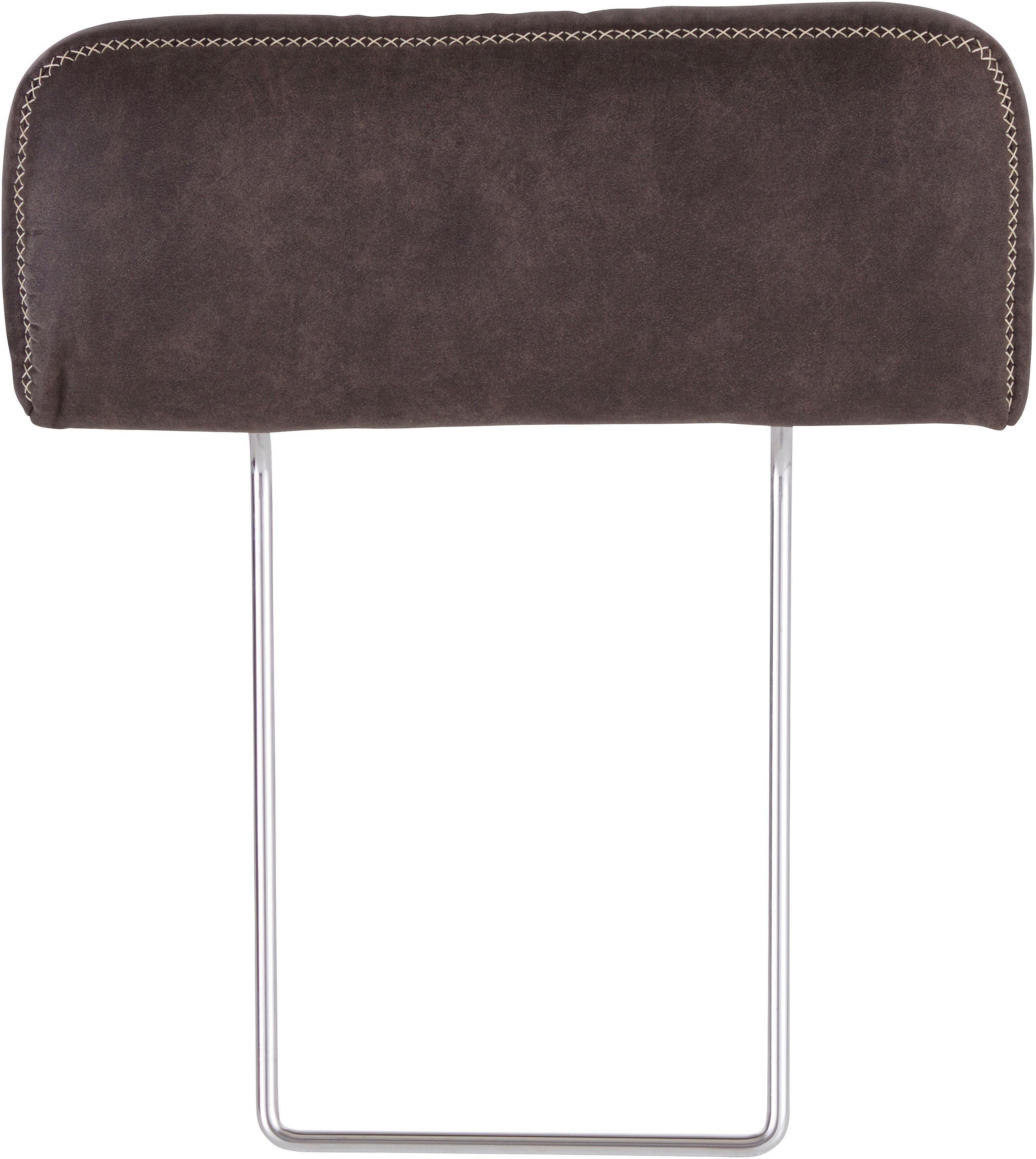 Places of Style Hoofdsteun Varese Kruisnaad in beige
