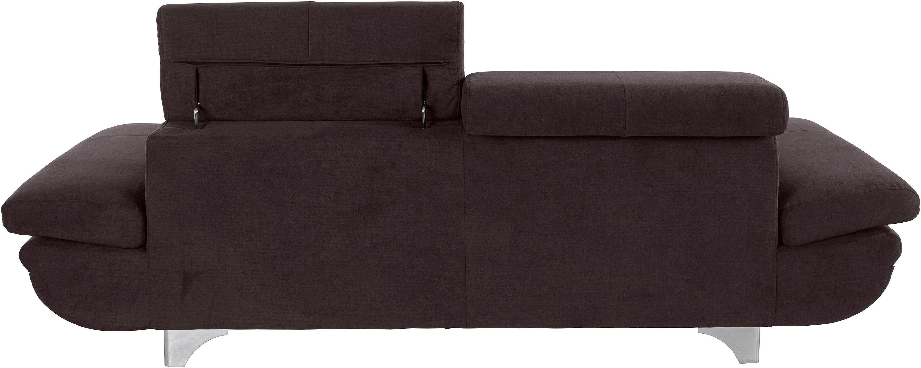 COTTA 3-zitsbank Enterprise Big-sofa, met verstelbare armleuning en rugleuning