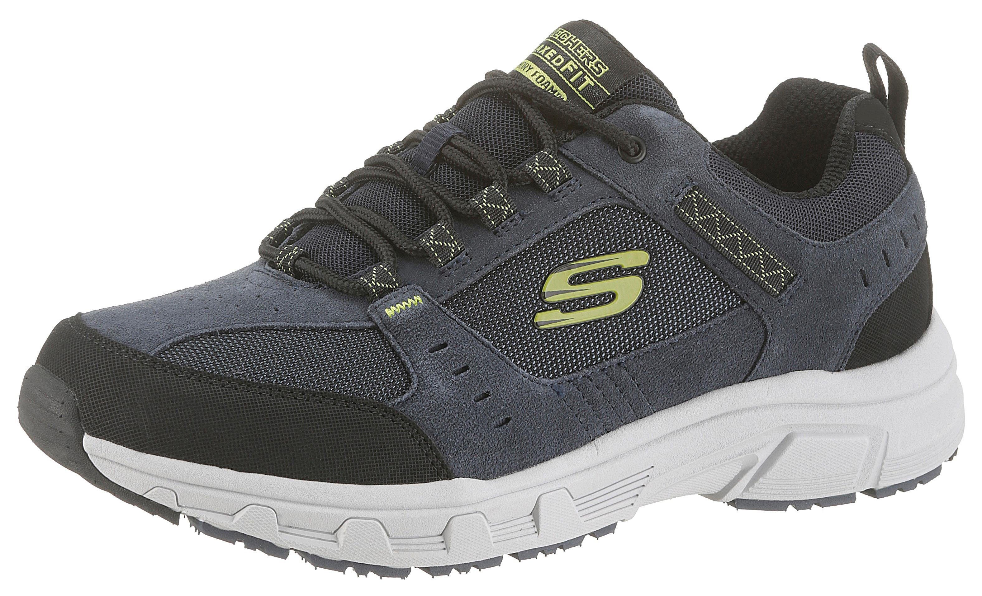 Skechers Sneakers Oak Canyon met memory foam-uitrusting, vrijetijdsschoen, lage schoen, veterschoen