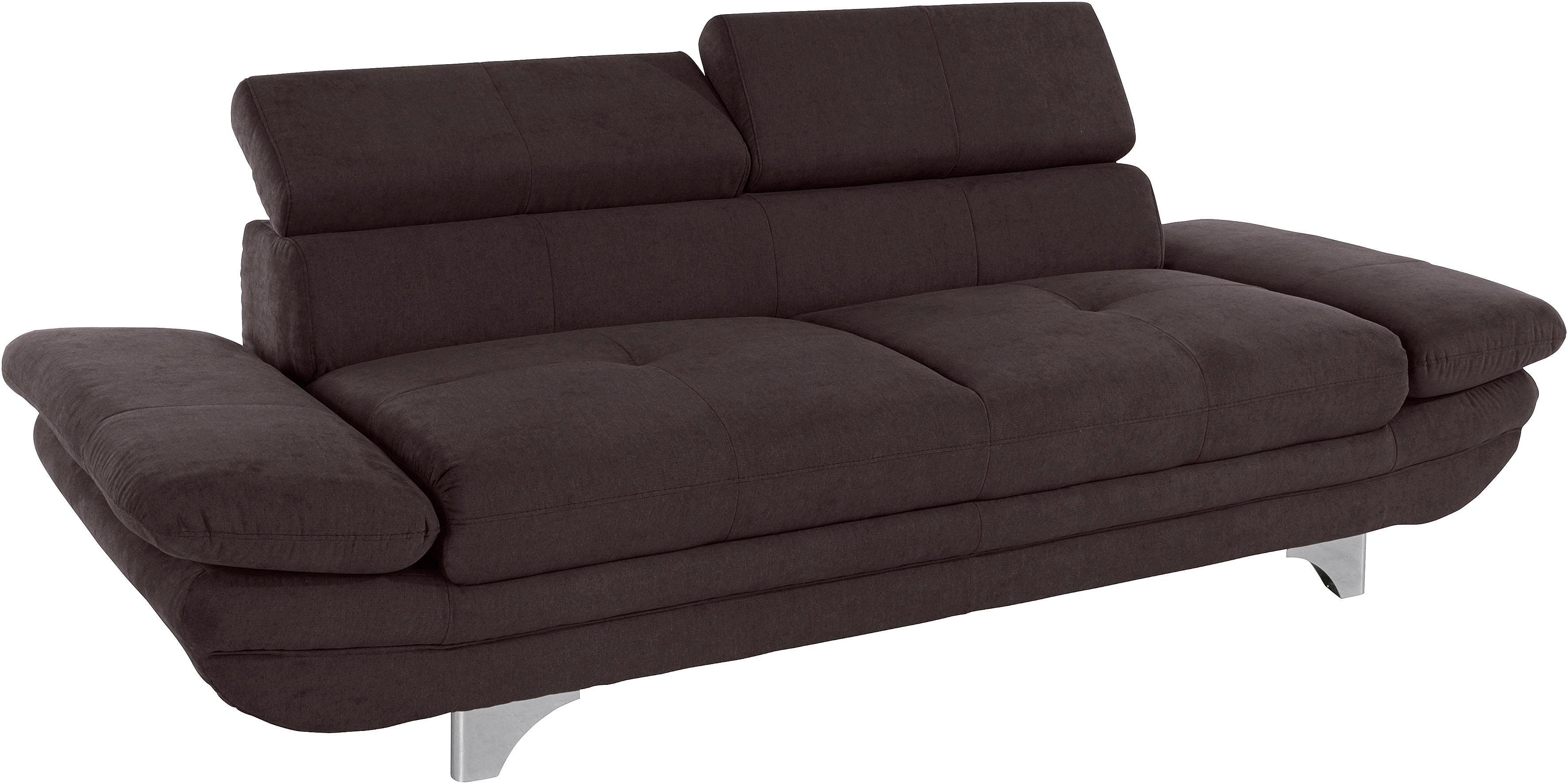 COTTA 3-zitsbank Enterprise Big-sofa, met verstelbare armleuning en rugleuning