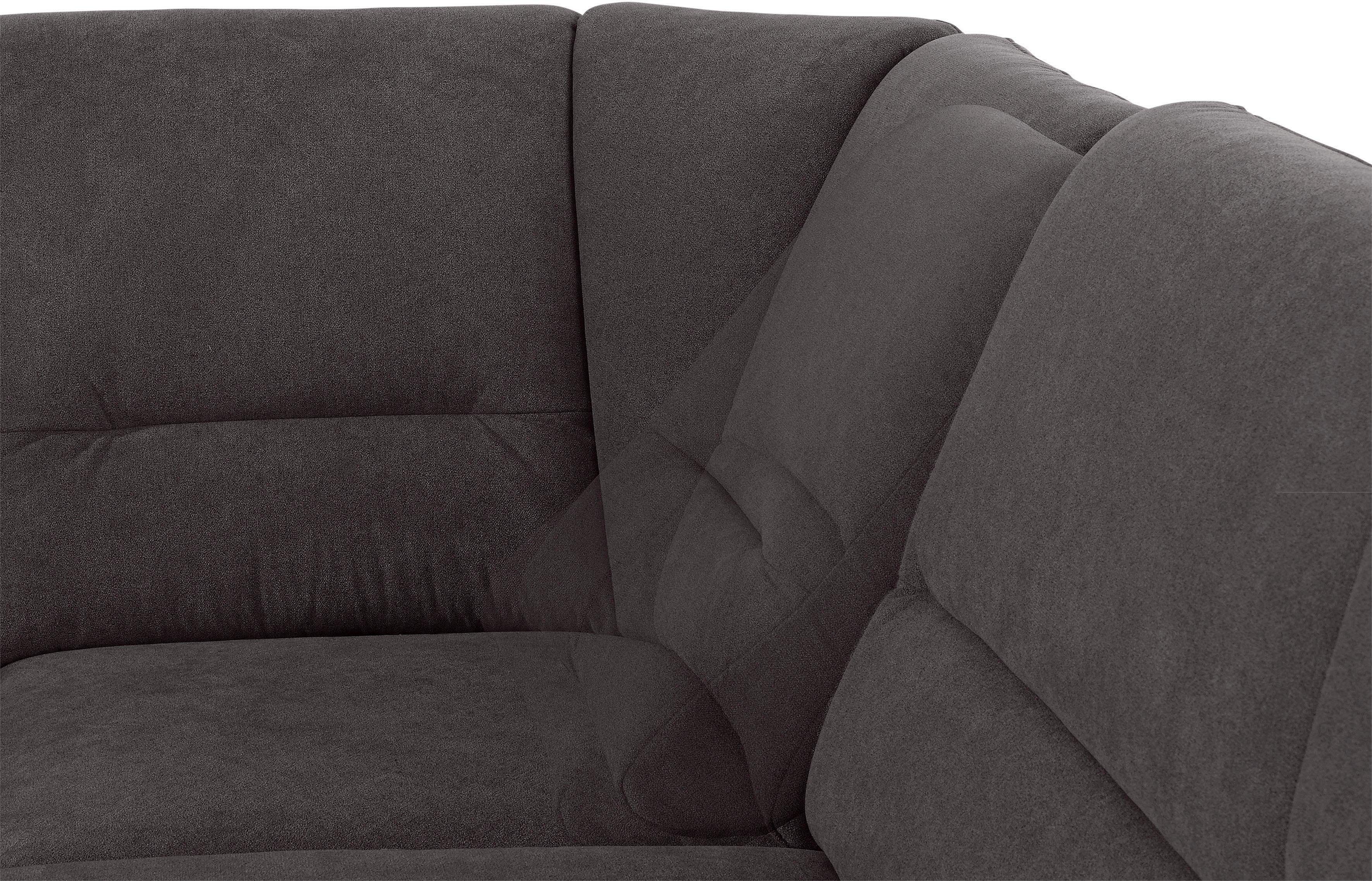 Places of Style Hoekbank Cardoso L-vorm Binnenvering, naar keuze met bed, lade, gedeeltelijk relaxfunctie