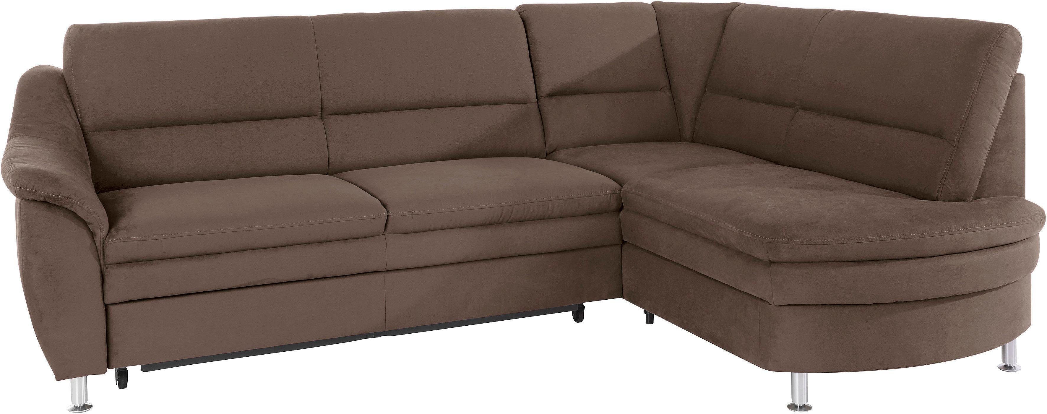 Places of Style Hoekbank Cardoso L-vorm Binnenvering, naar keuze met bed, lade