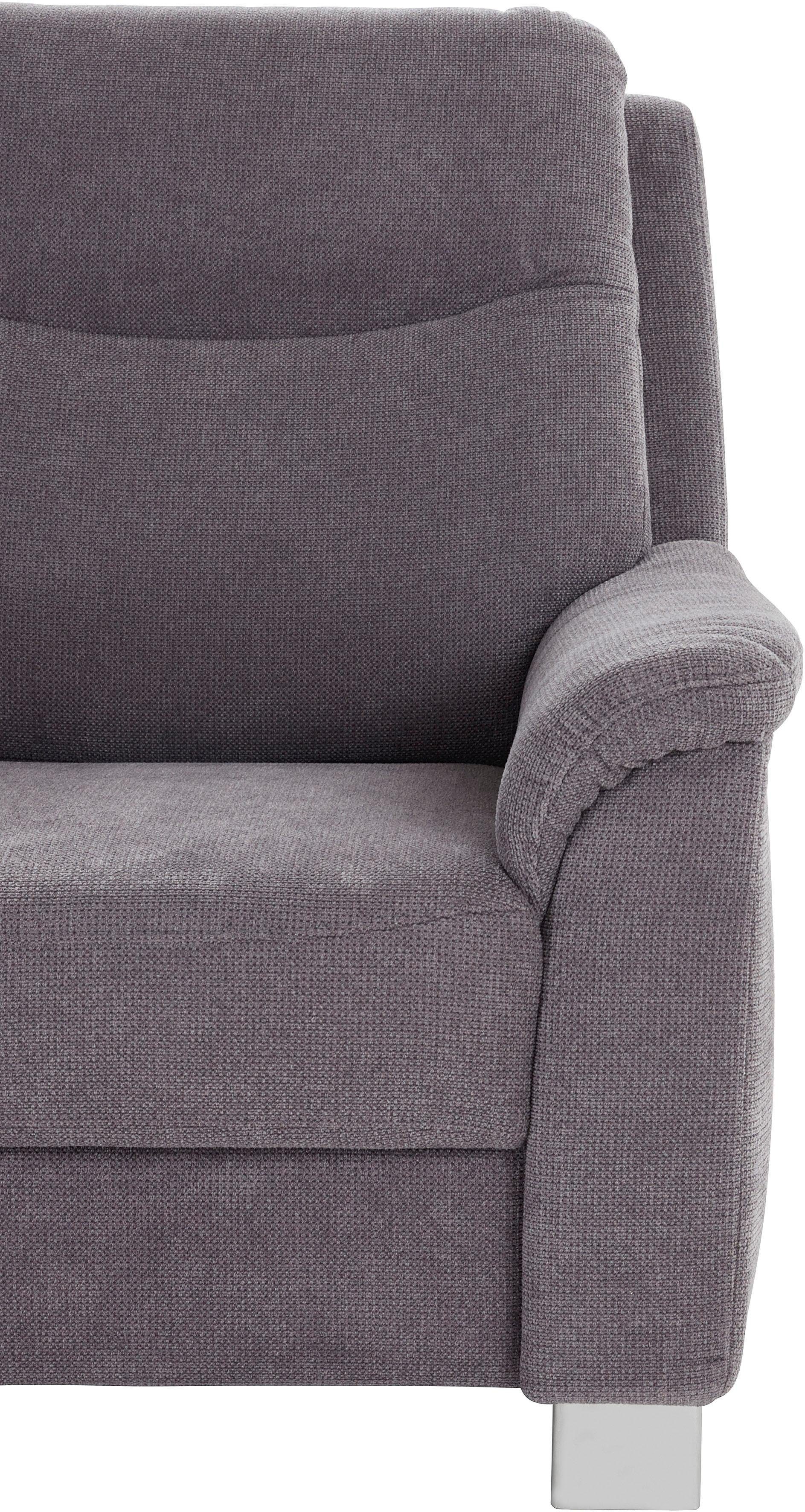 sit&more Fauteuil Boccaccio met binnenvering en verstelbare hoofdsteun