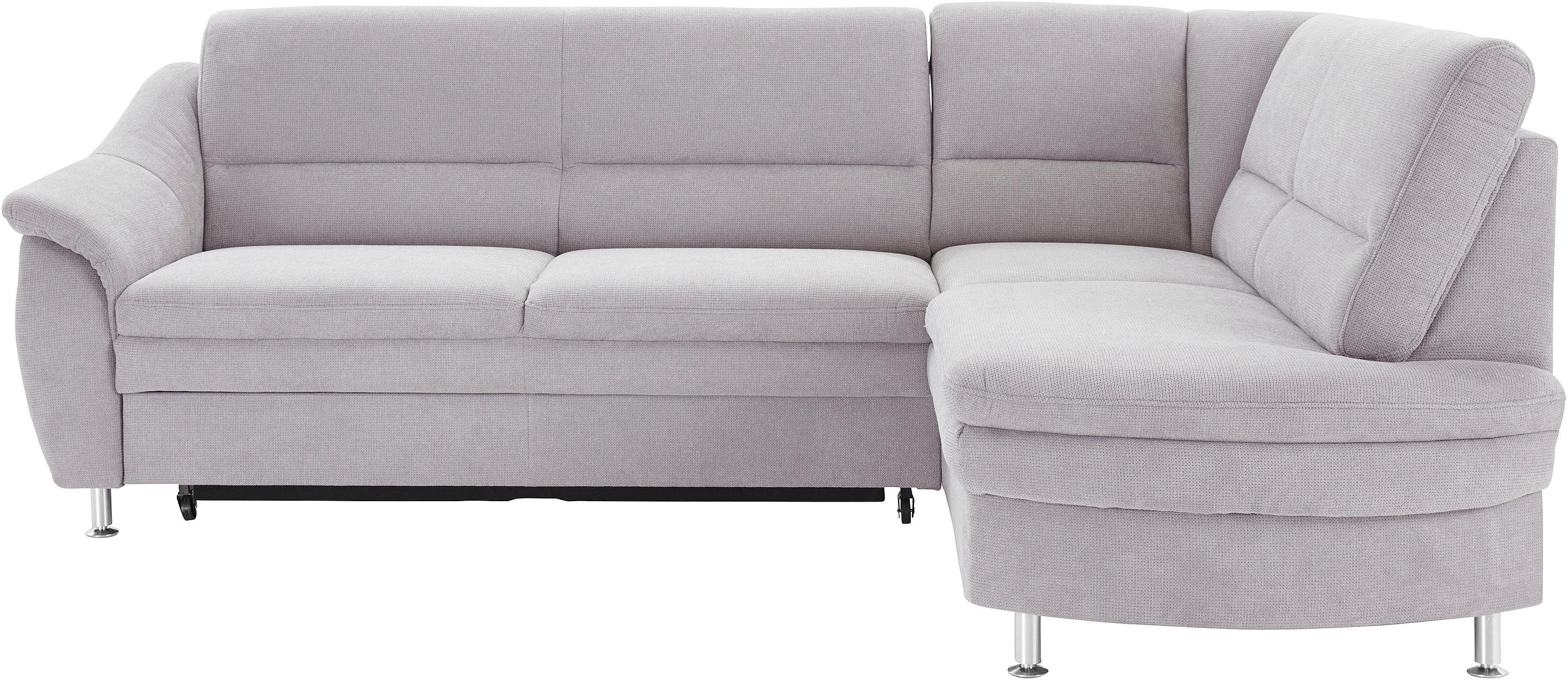 sit&more Hoekbank Cardoso L-vorm met binnenvering, naar keuze met slaapfunctie en lade