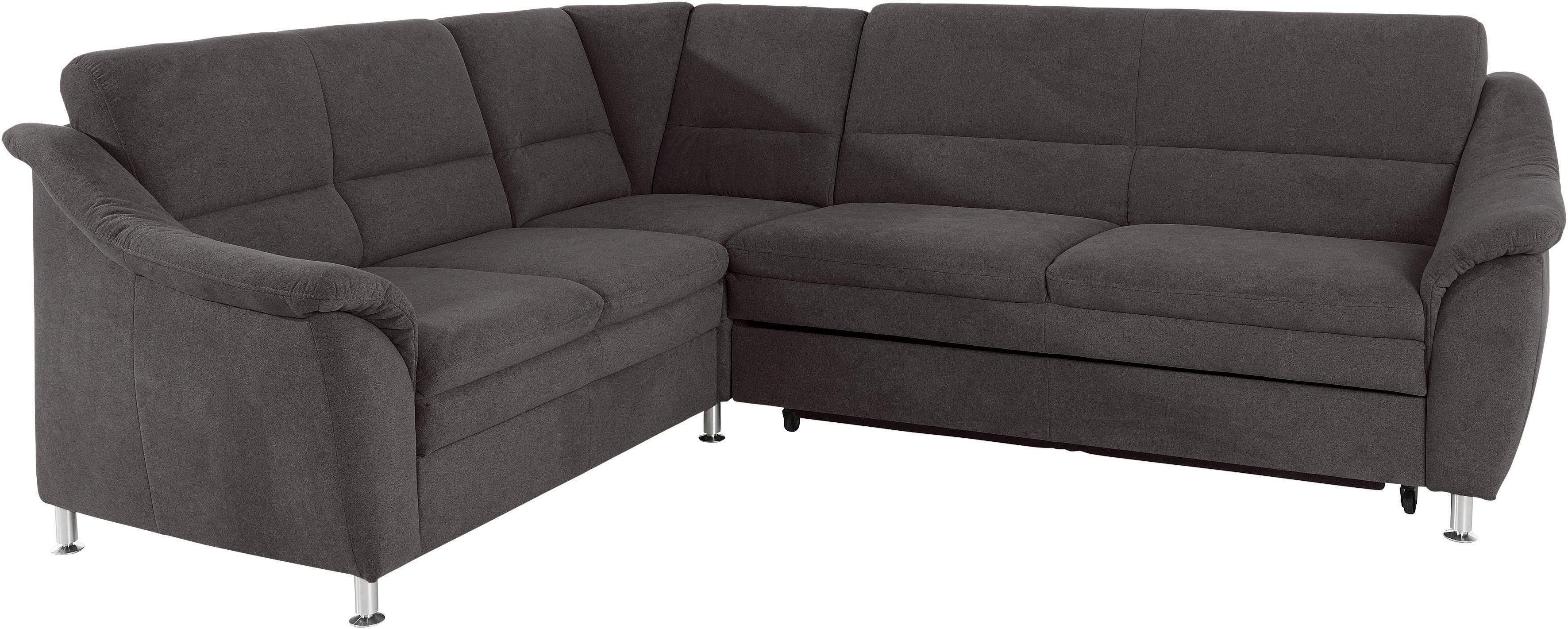 Places of Style Hoekbank Cardoso L-vorm Binnenvering, naar keuze met bed, lade, gedeeltelijk relaxfunctie