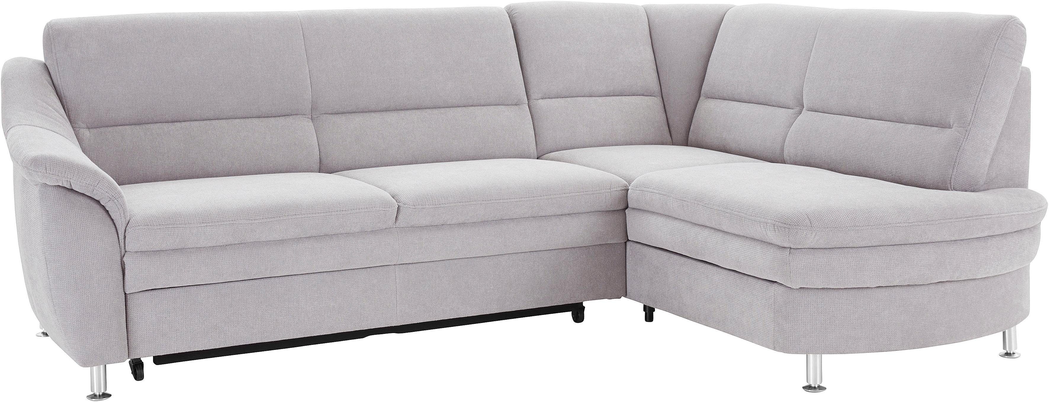 sit&more Hoekbank Cardoso L-vorm met binnenvering, naar keuze met slaapfunctie en lade
