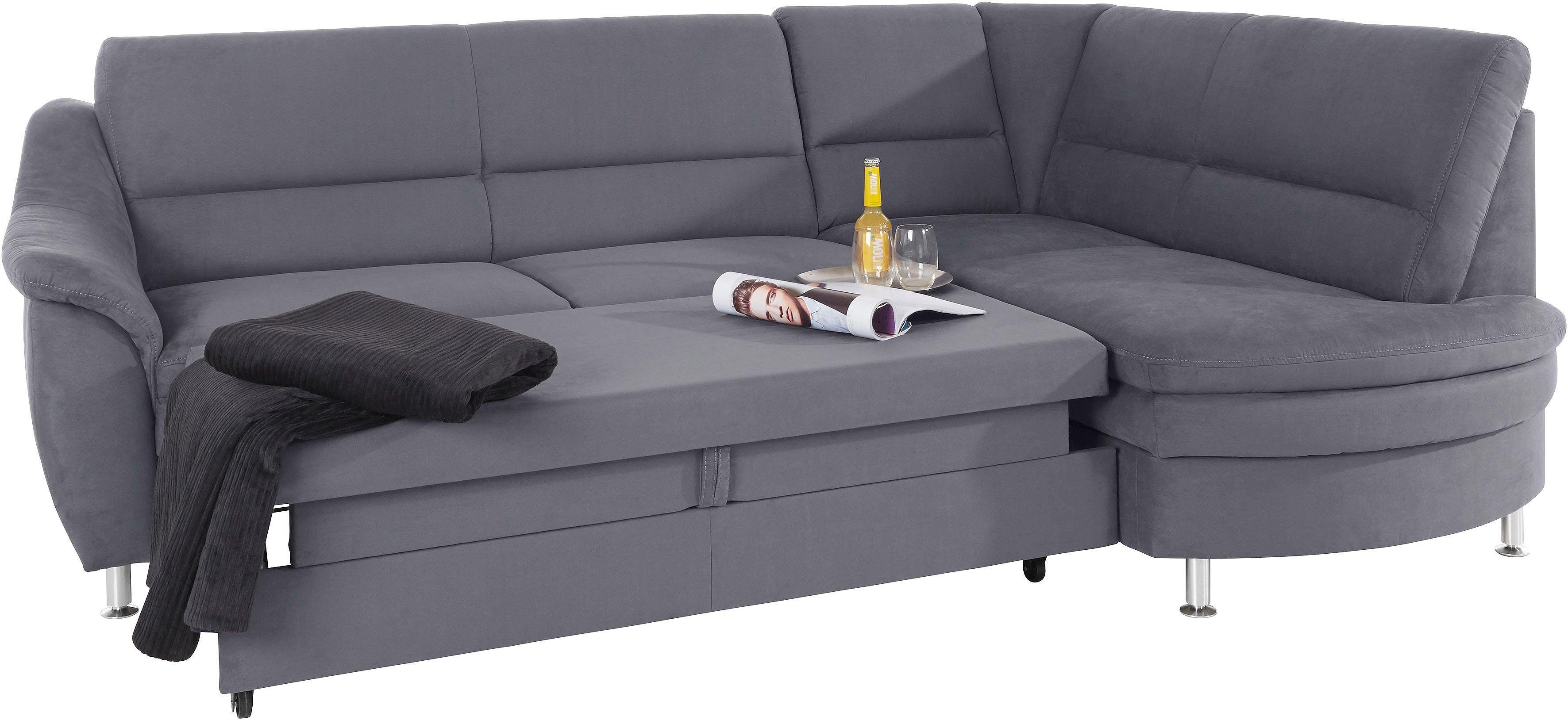Places of Style Hoekbank Cardoso L-vorm Binnenvering, naar keuze met bed, lade