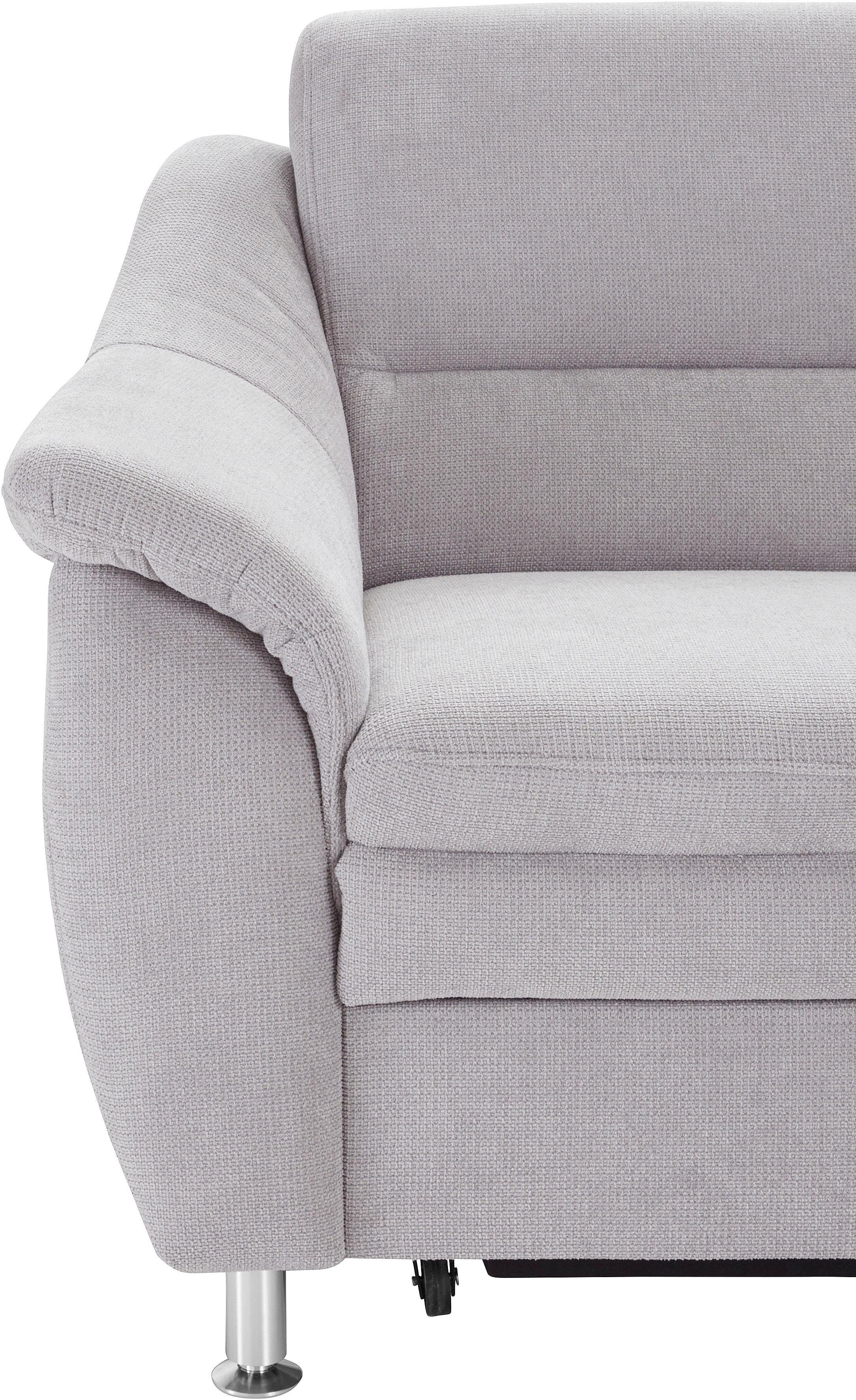 sit&more Hoekbank Cardoso L-vorm met binnenvering, naar keuze met slaapfunctie en lade