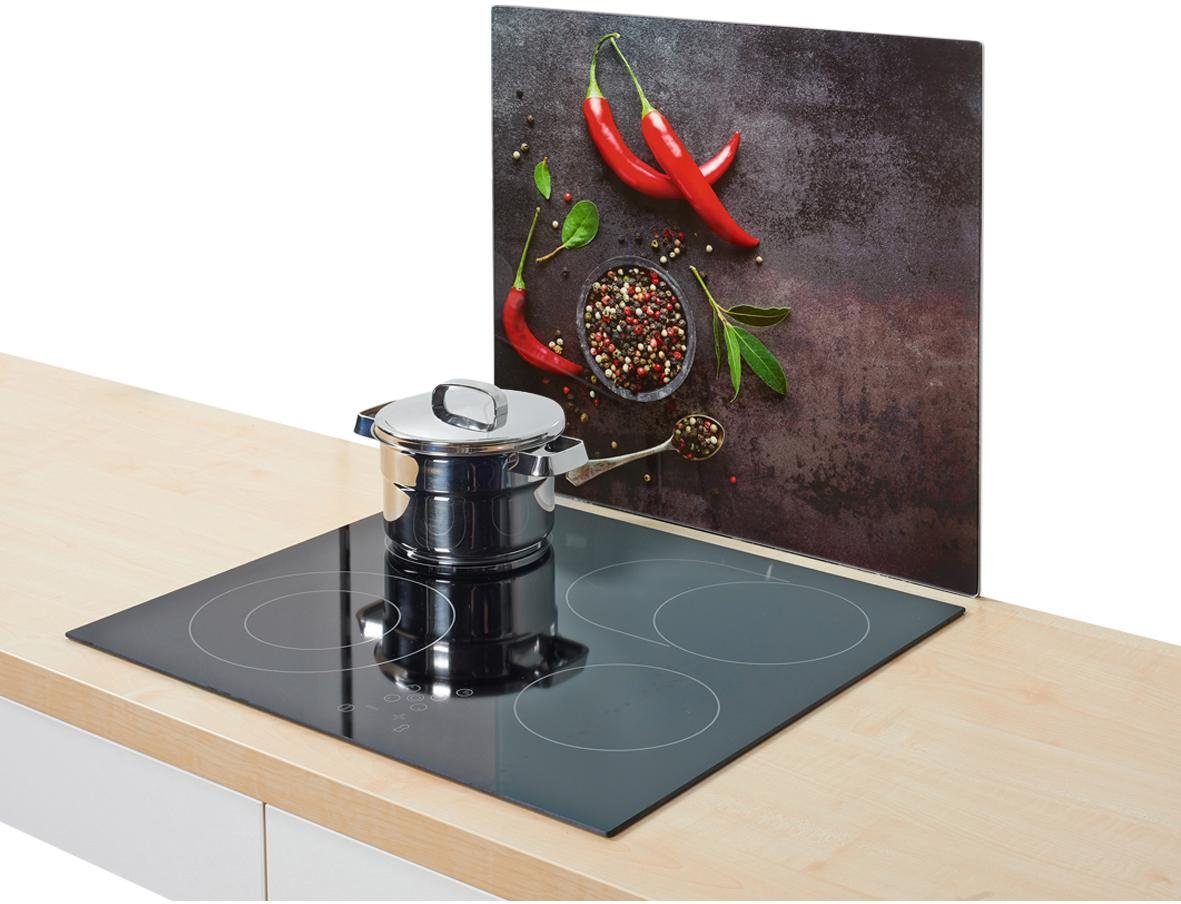 Zeller Present Snij- en afdekplaat Chilli Siliconevoetjes