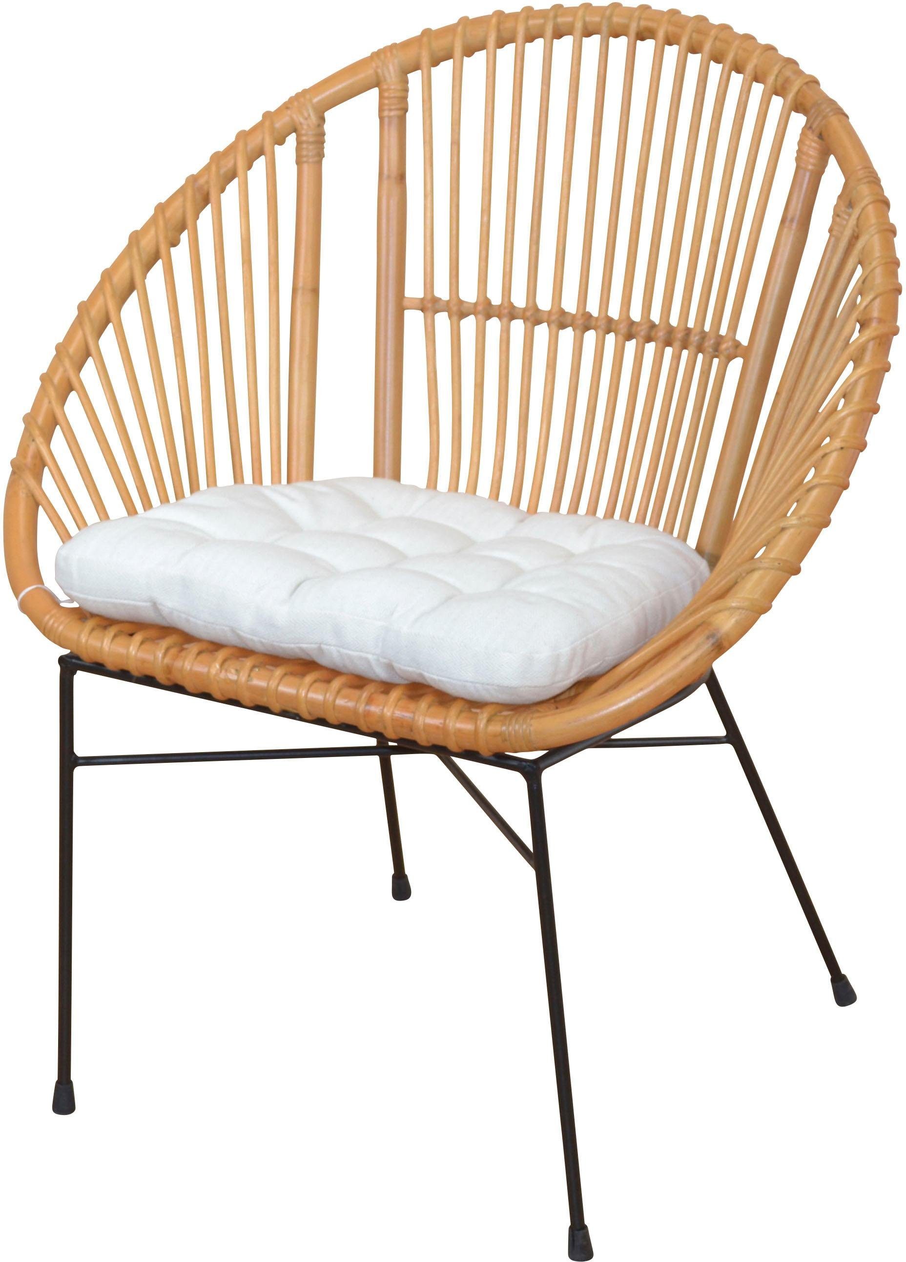 HOFMANN LIVING AND MORE Zitkussen Shawn met ca. 4 cm sterke schuimkern (1 stuk)