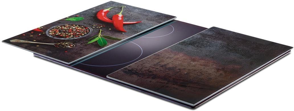 Zeller Present Snij- en afdekplaat Chilli Siliconevoetjes