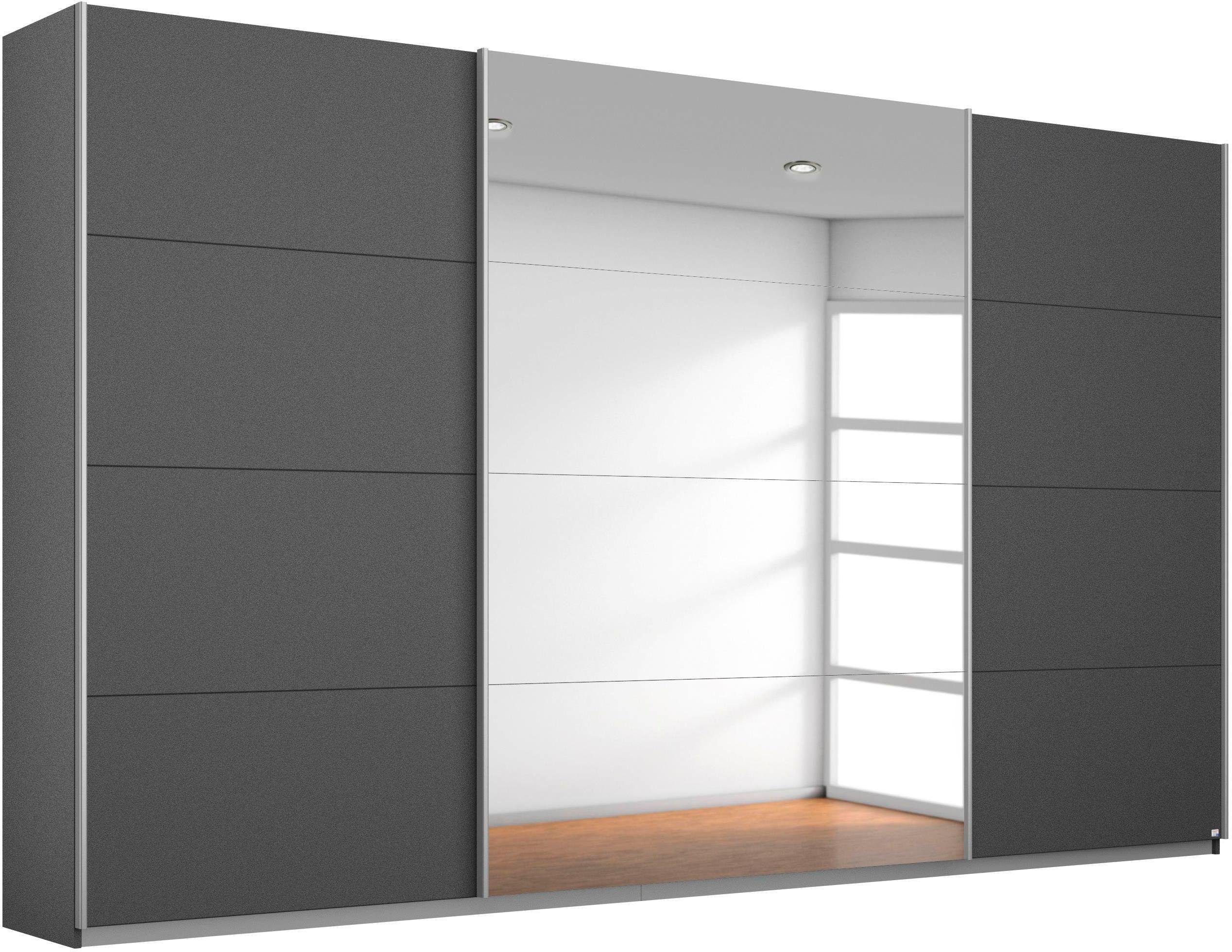rauch Schuifdeurkast Kledingkast Garderobe CORTONA inclusief interieurindeling,
