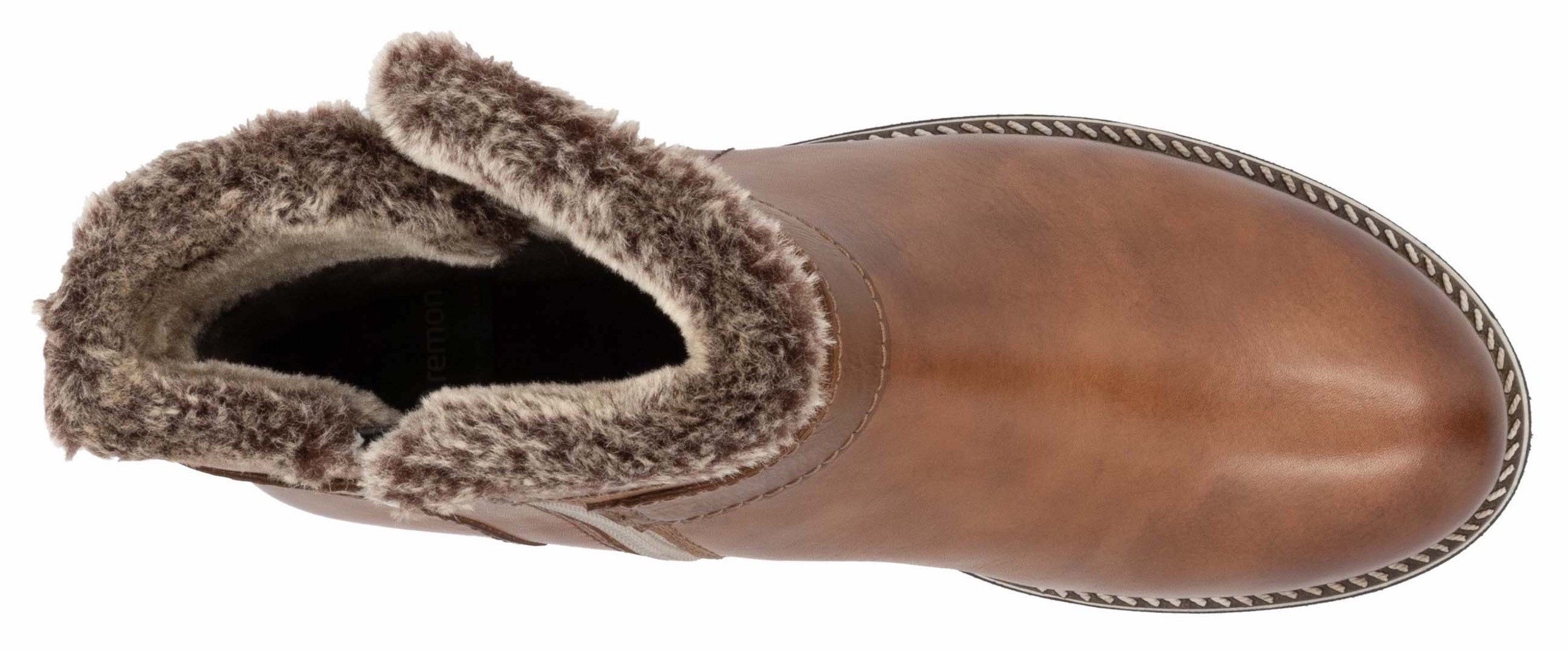 Remonte Winterlaarzen hakken, winter-enkellaars, outdoor schoen met tex-membraan