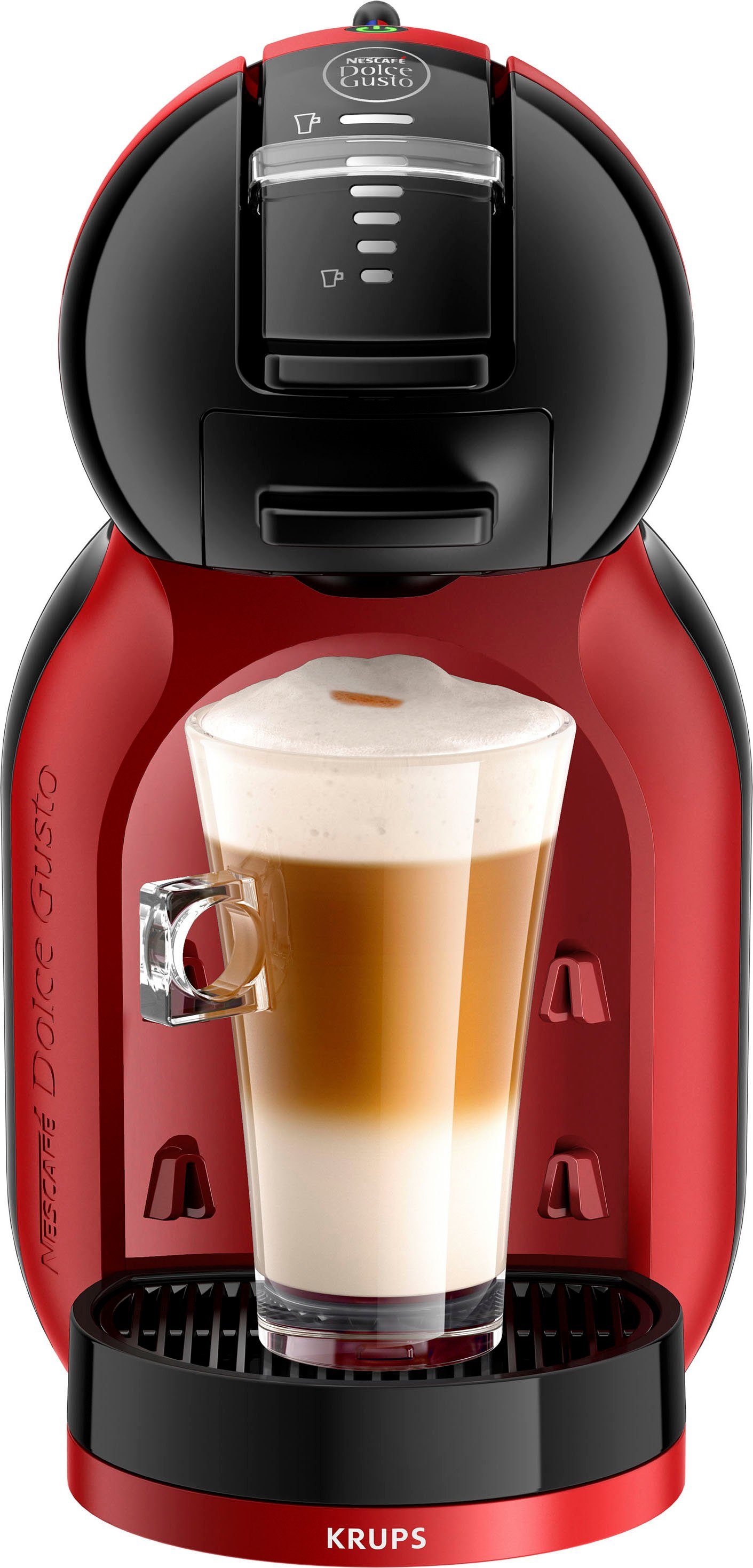 Nescafé Dolce Gusto Koffiecapsulemachine KP123H Mini Me, fluwelig crema, play & select-functie, automatische uitschakeling