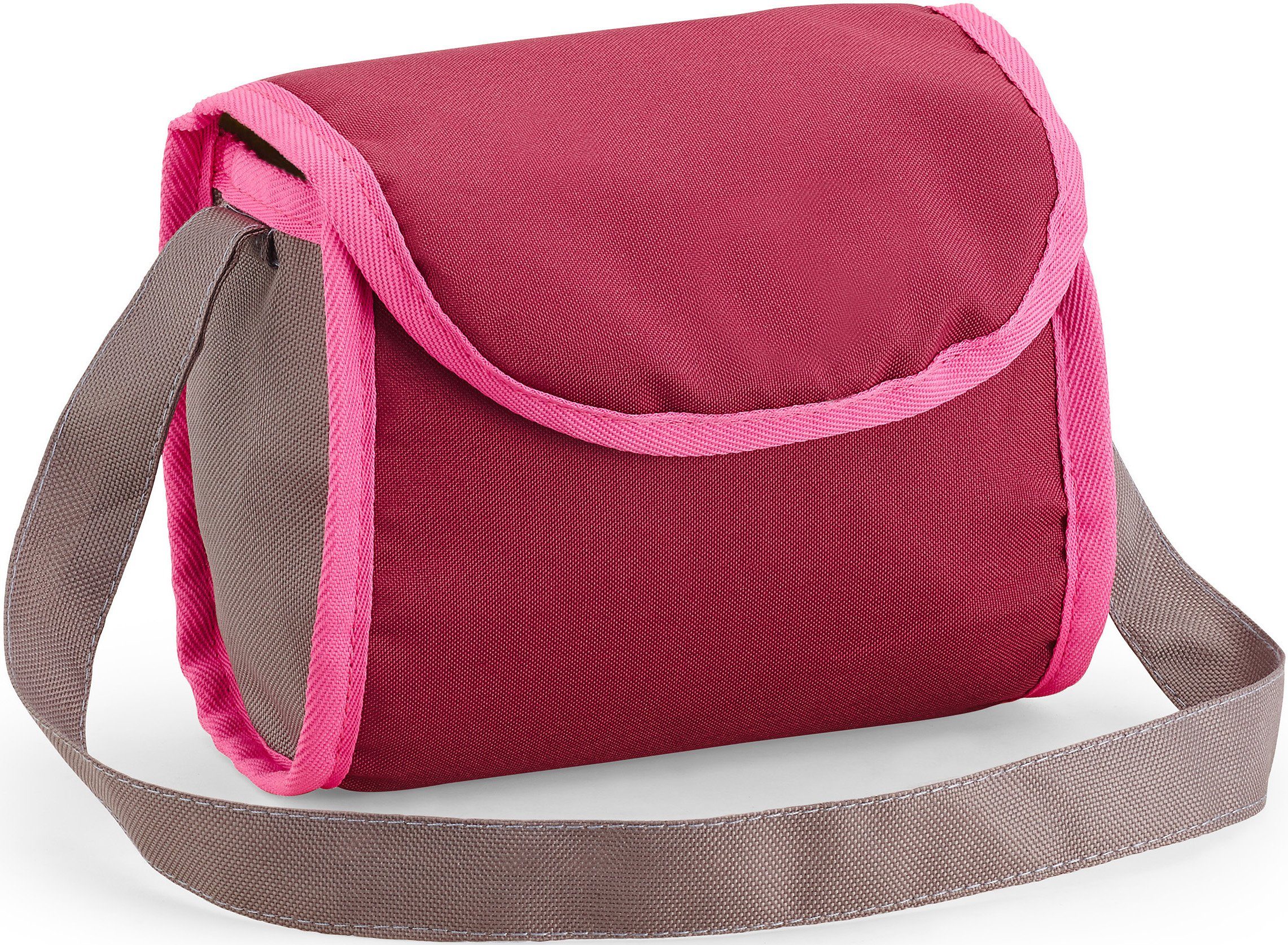 Bayer Poppenwagen Trendy, rood/bruin