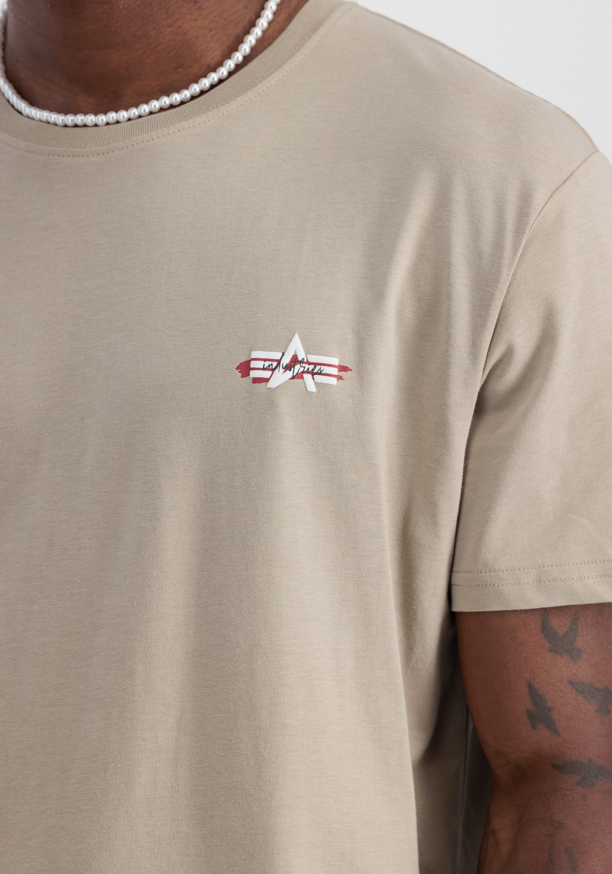 Alpha Industries T-shirt Alpha Industries Men - T-Shirts Signature Puff Print BP T