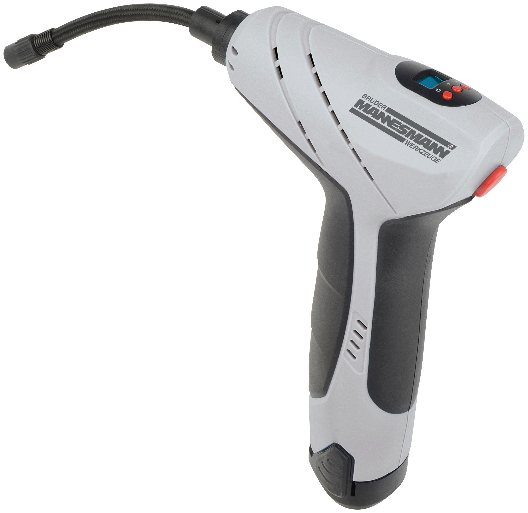 Brüder Mannesmann Werkzeuge Draadloze handcompressor Accu-luchtpompje 12 V/1,5 Ah