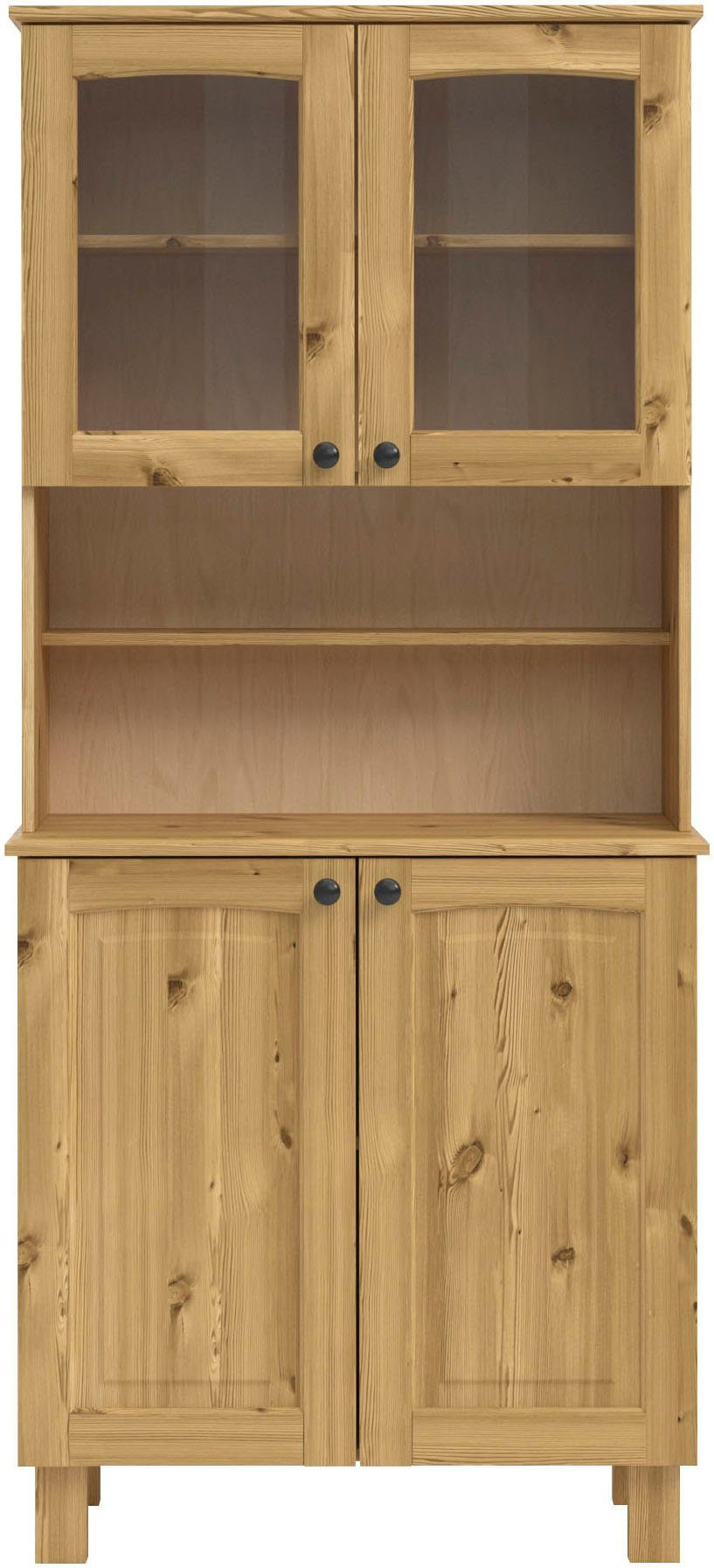 Kochstation Keukenbuffet KS-Osby Massief grenen, breedte 81 cm, 4 deuren (1 stuk)