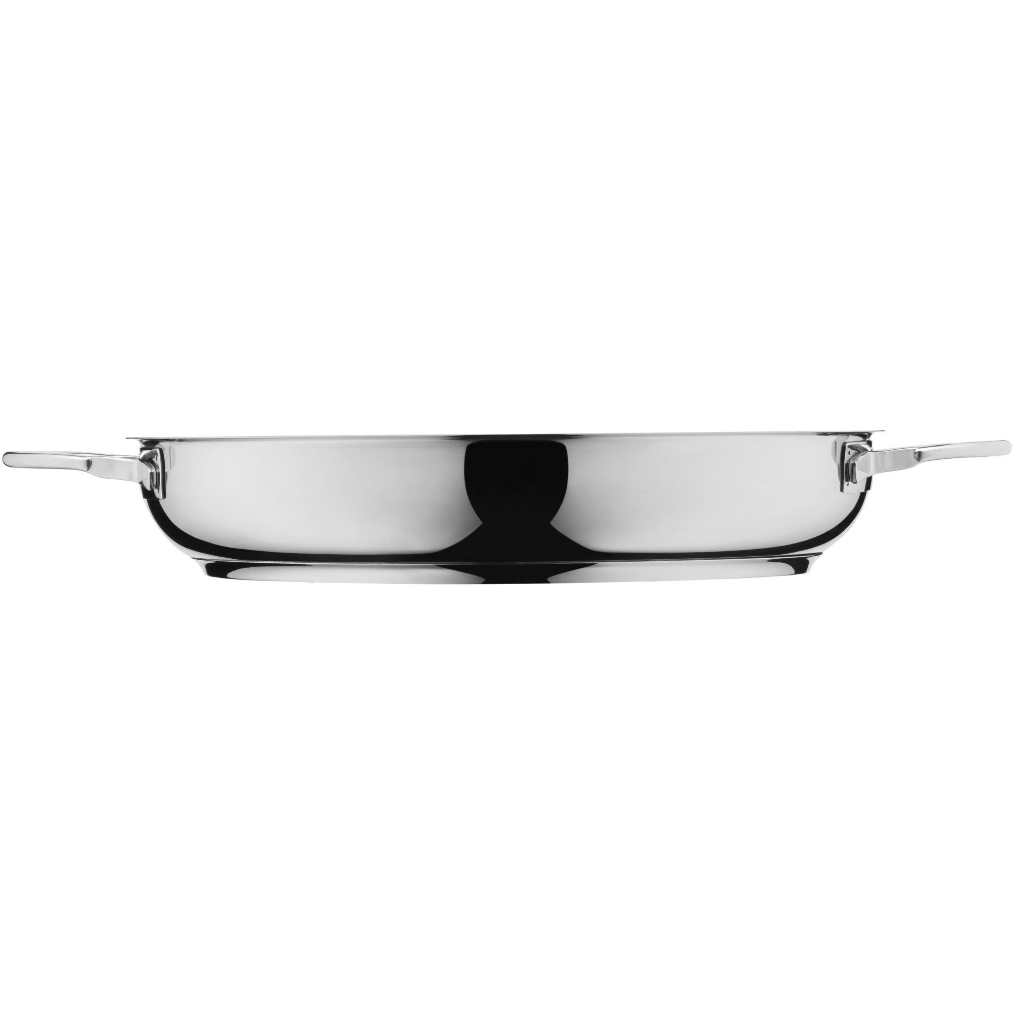 Silit Koekenpan Calabria 32 cm, inductie, met PTFE-antiaanbaklaag Roestvrij staal handvat, geschikt voor alle kookplaten, ovenbestendig (1-delig)