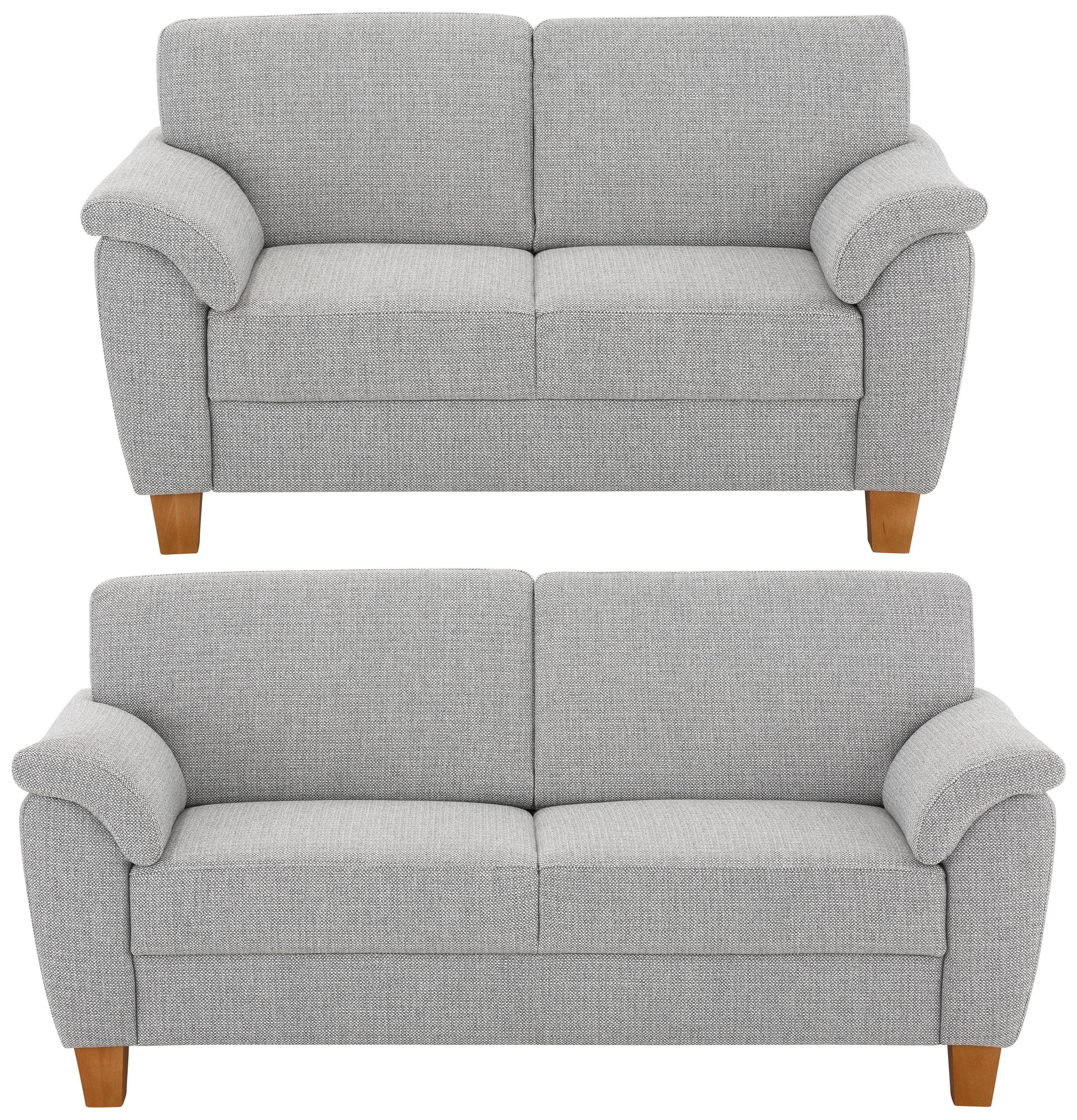 Home affaire Zithoek Texel als set, met binnenvering en contrastnaad