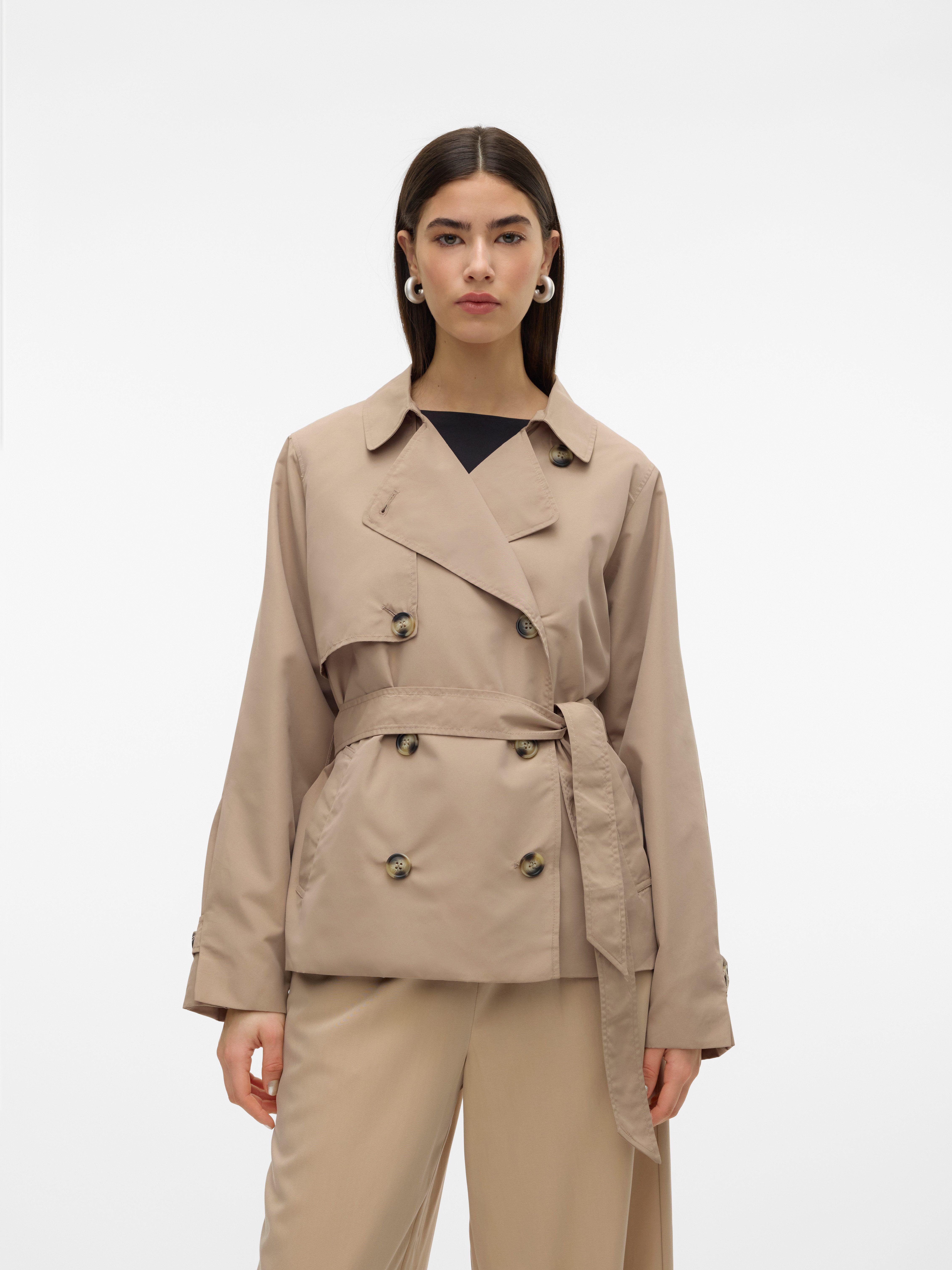 Vero Moda Kort jack VMZOA TRENCHCOAT NOOS