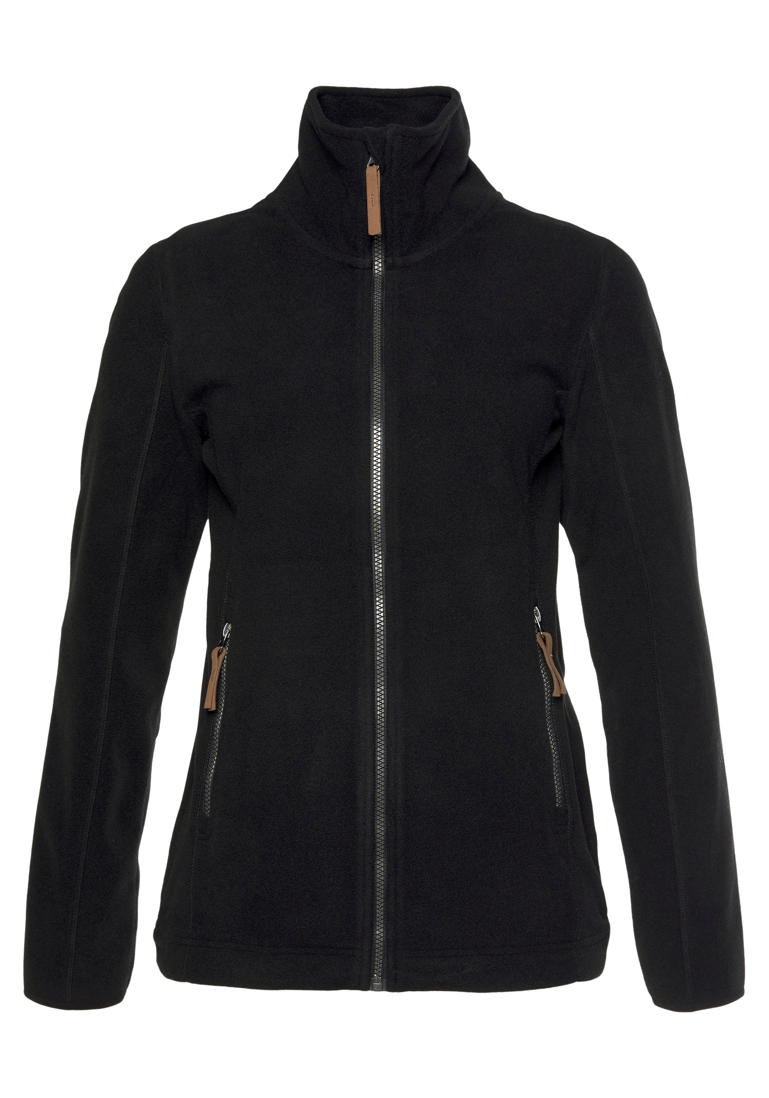 Polarino Fleecejack voor koude dagen, van fleece, casual look
