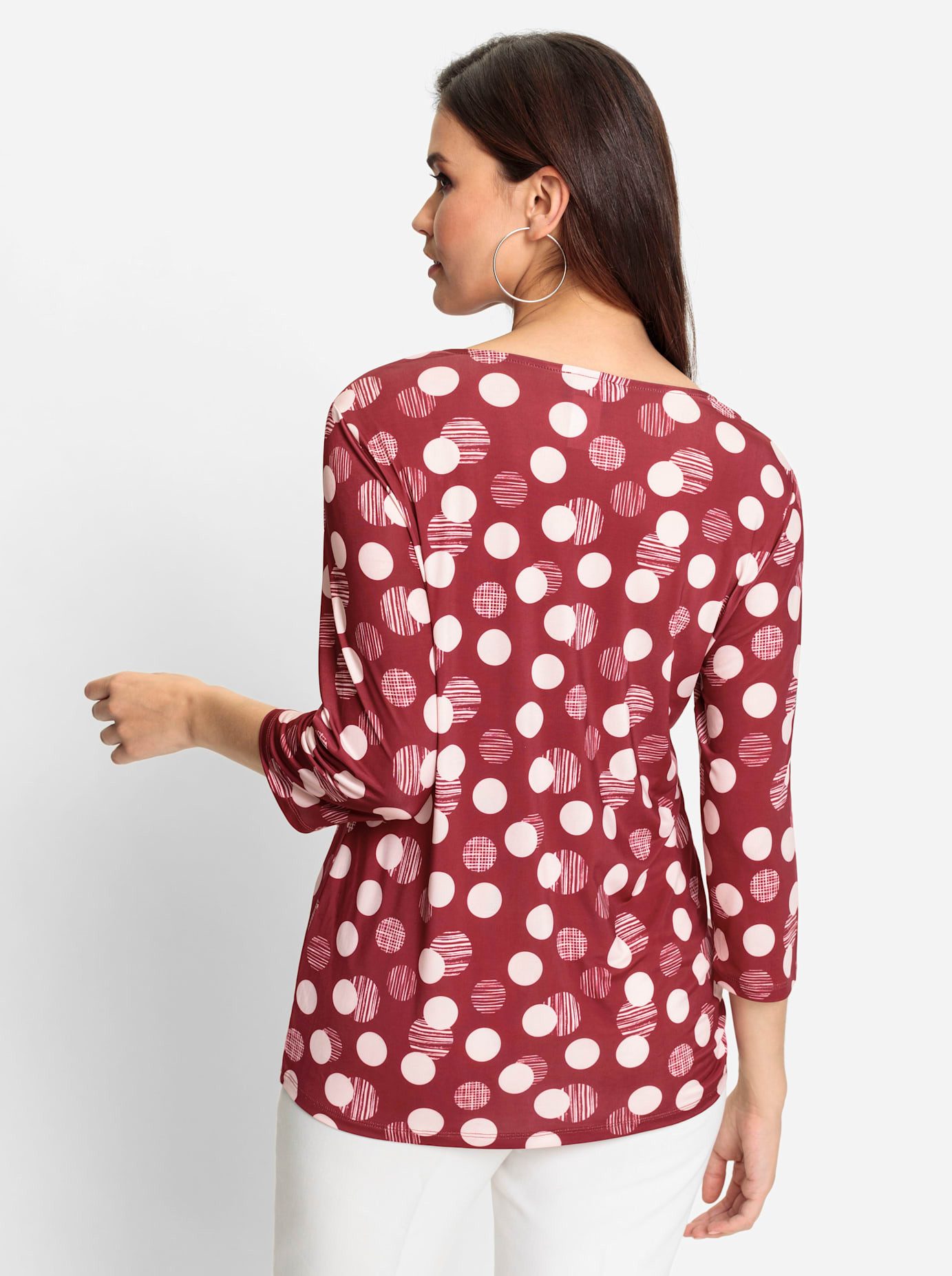 Lady Shirt met print Shirt met ronde hals (1-delig)