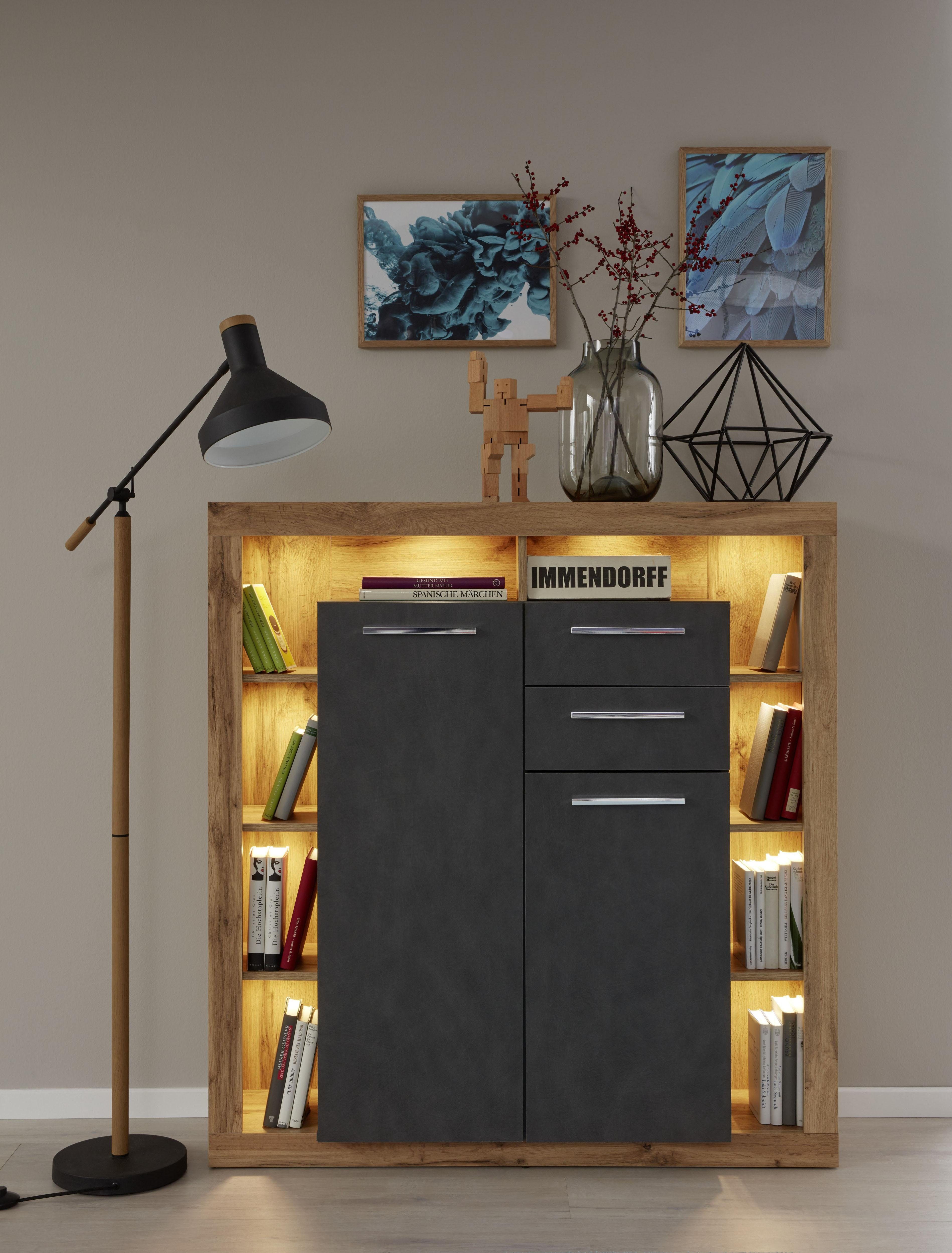 INOSIGN Highboard Rock Breedte 121 cm