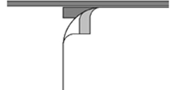 Neutex for you! Gordijn Linola HxB: 245x60, paneelgordijn met aluminium paneelwagen (1 stuk)