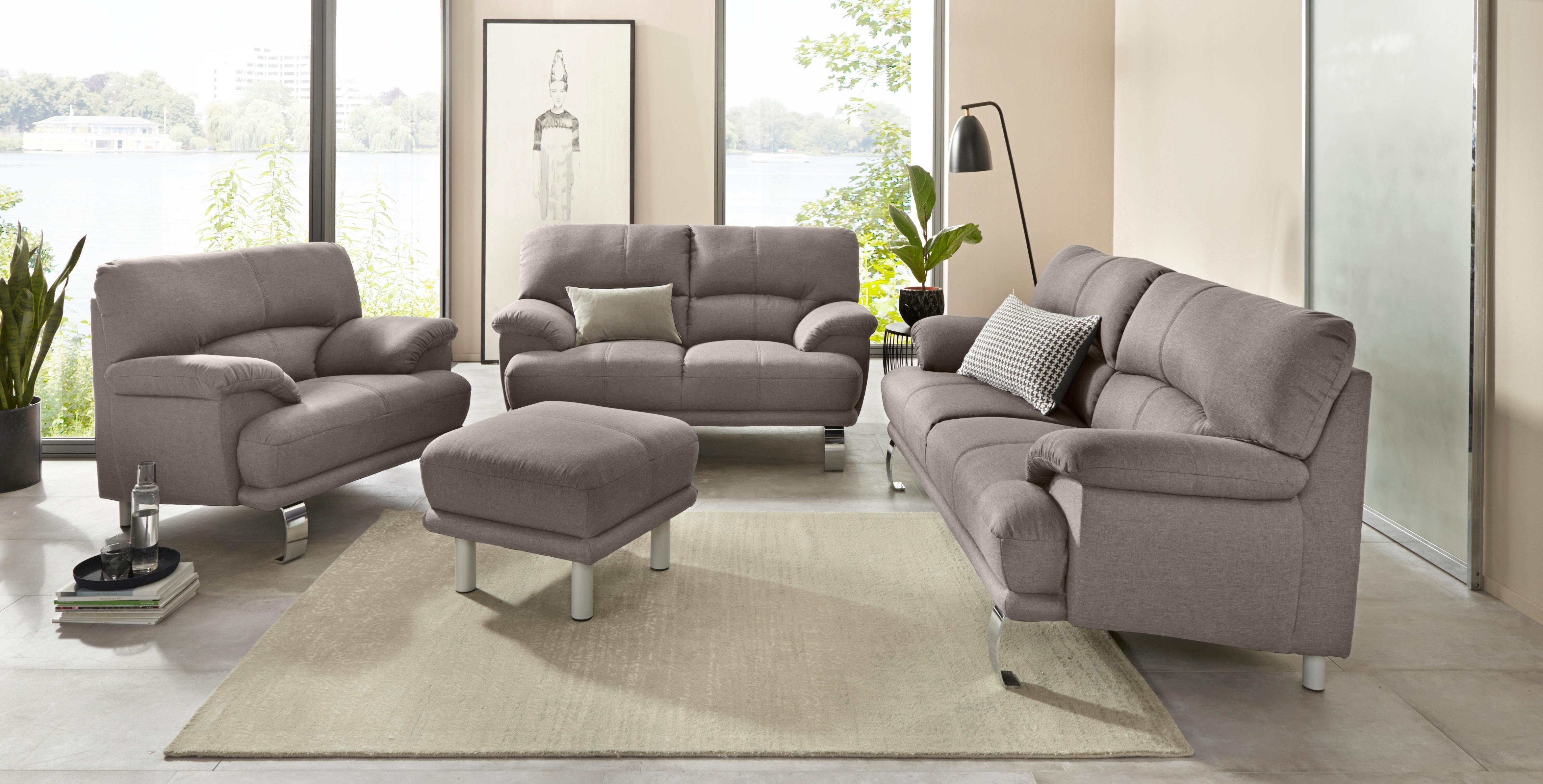 TRENDMANUFAKTUR 2-zitsbank Cecilia II, met Italiaans design, geweldige details