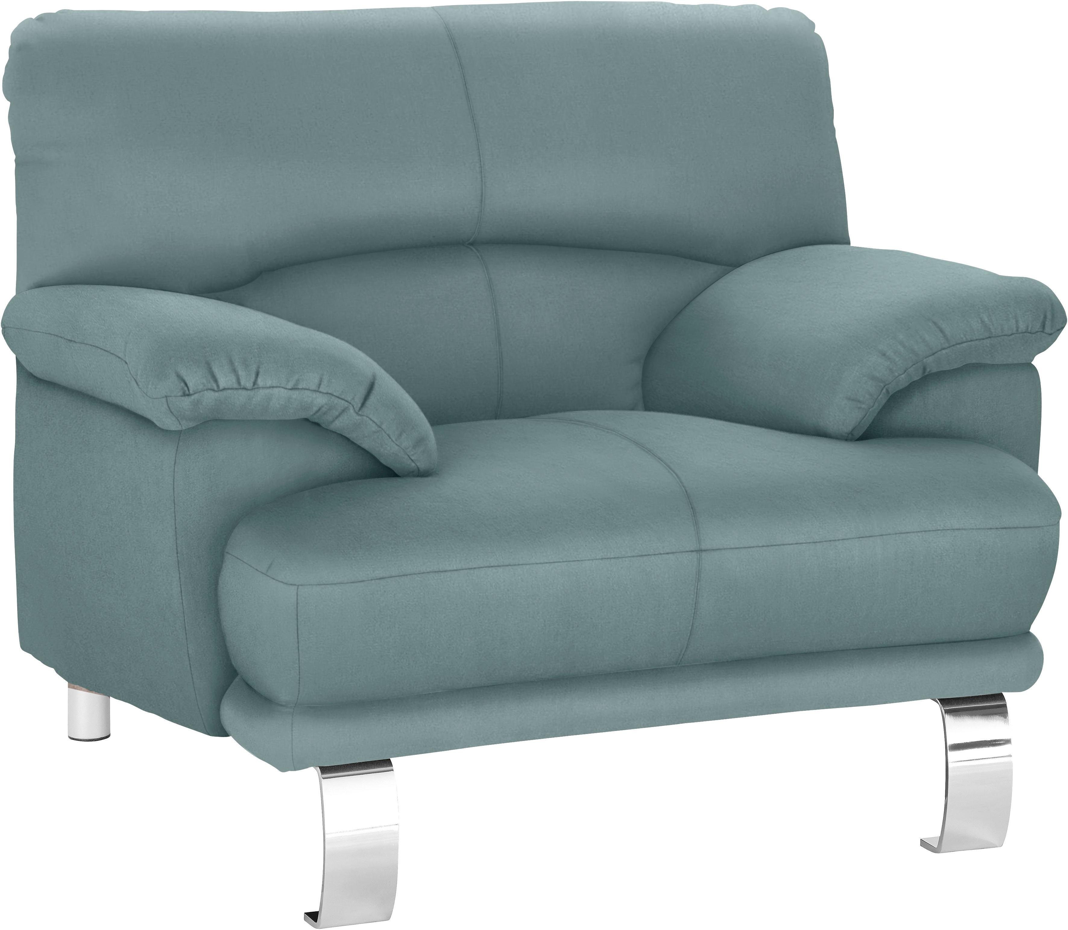 TRENDMANUFAKTUR Fauteuil Cecilia II, loungestoel in Italiaans design (set)