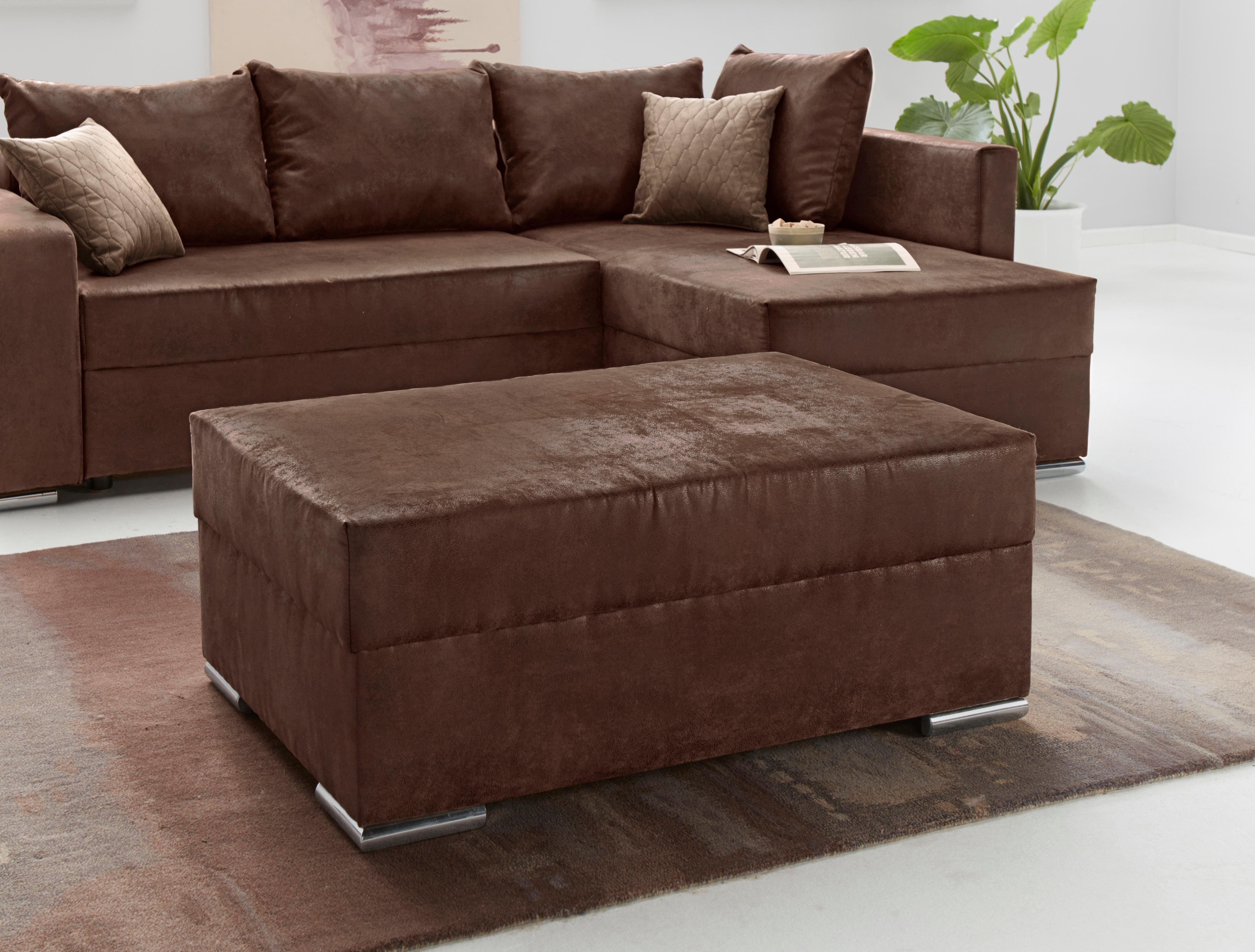 COLLECTION AB Hocker John Vrij in de ruimte te plaatsen, optioneel met bonellfeder