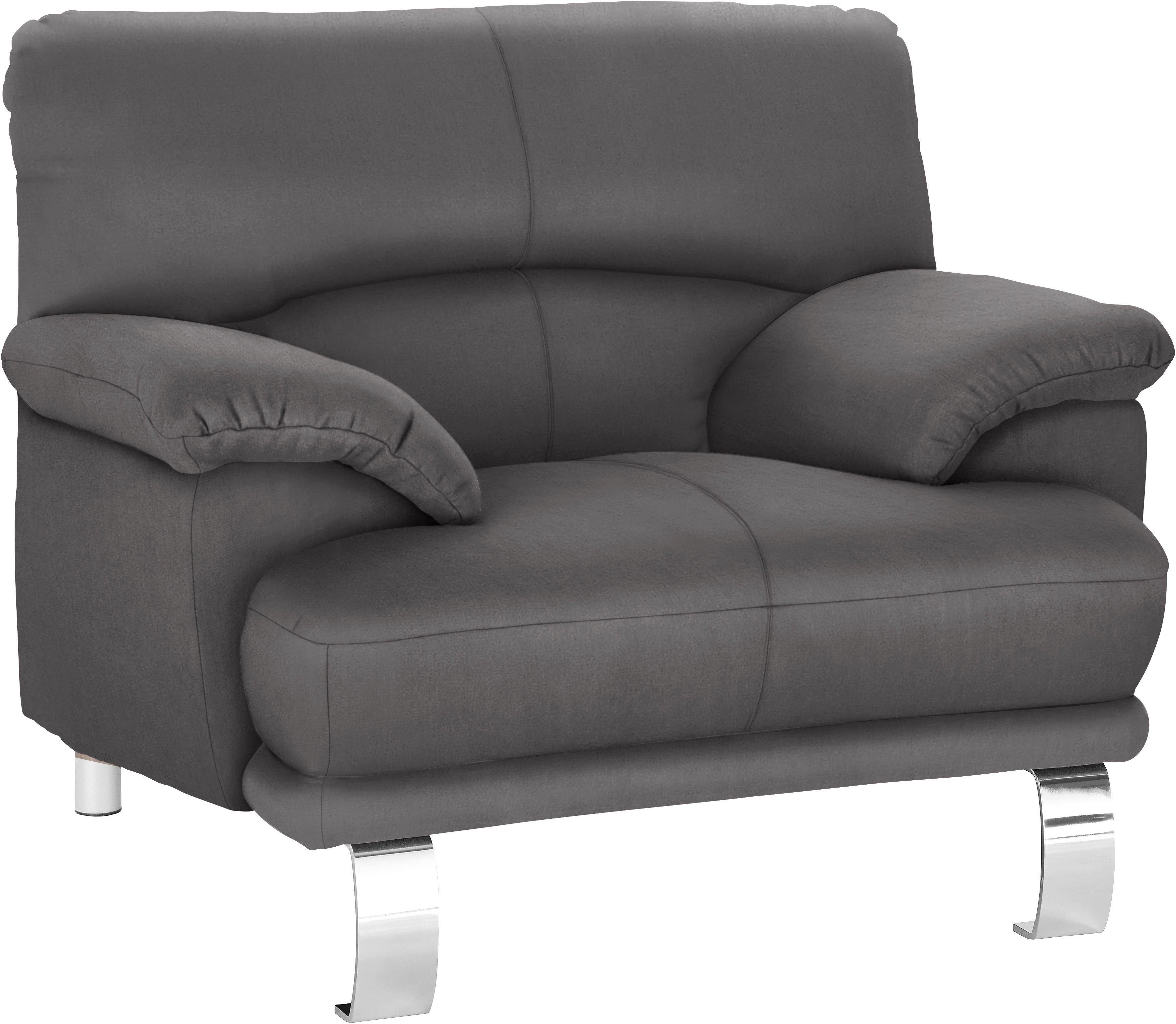 TRENDMANUFAKTUR Fauteuil Cecilia II, loungestoel in Italiaans design (set)