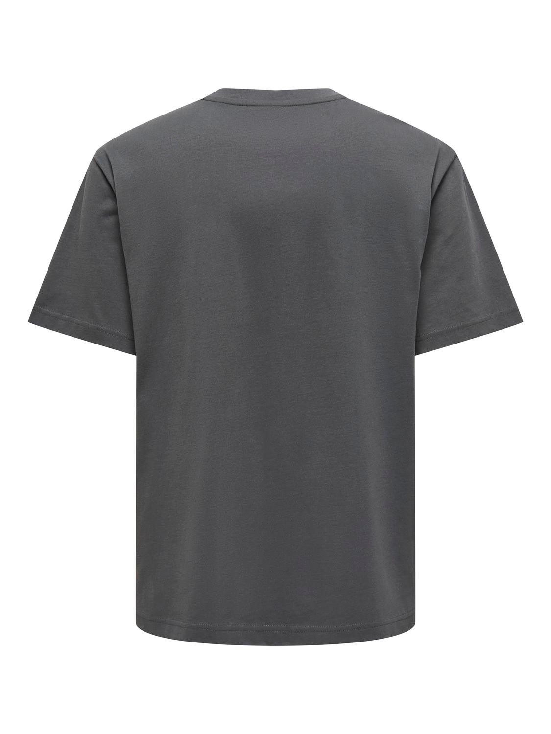 ONLY & SONS Shirt met ronde hals ONSFRED RLX SS TEE