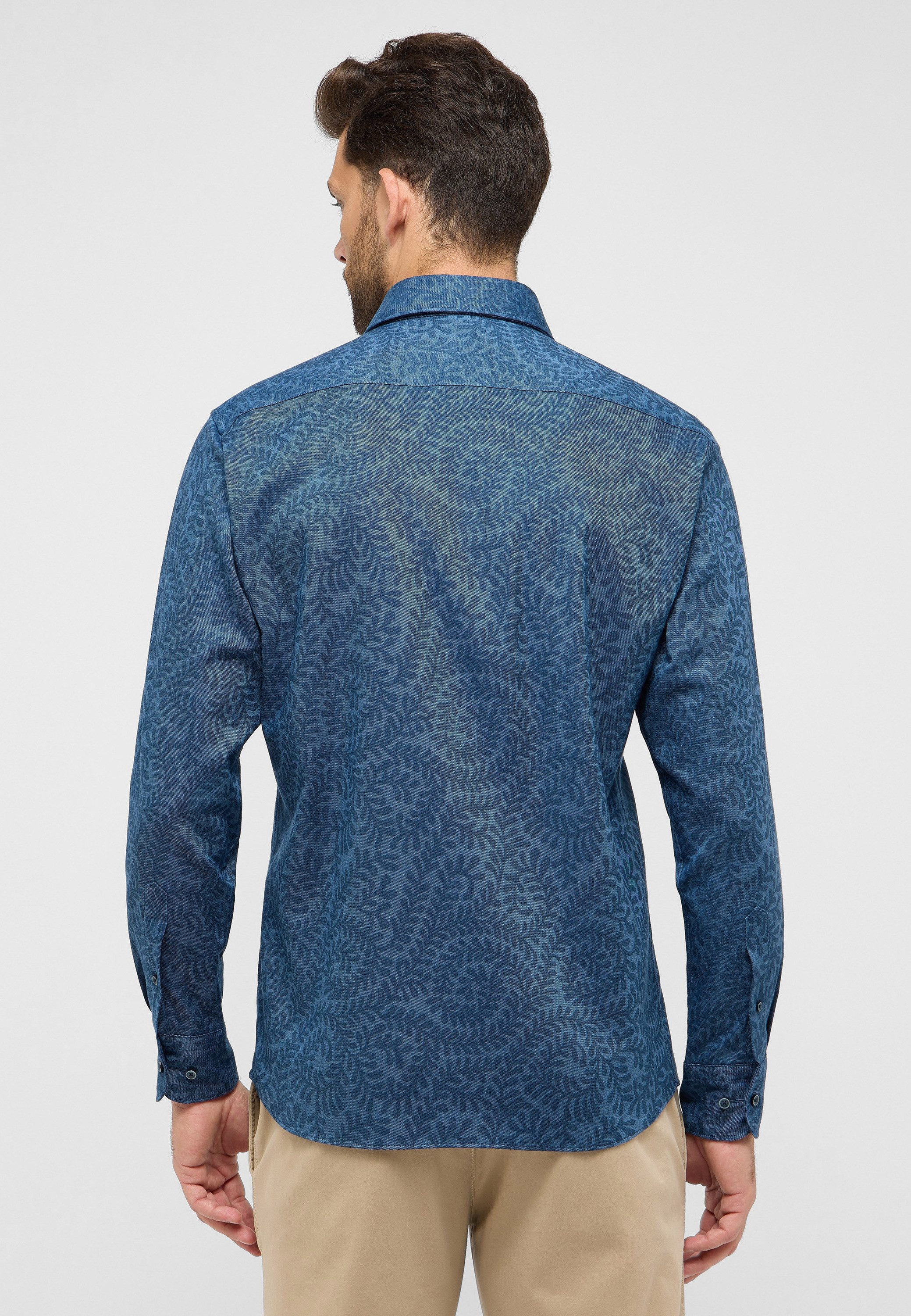 Eterna Overhemd met lange mouwen MODERN FIT EASY IRON (gemakkelijk te strijken)