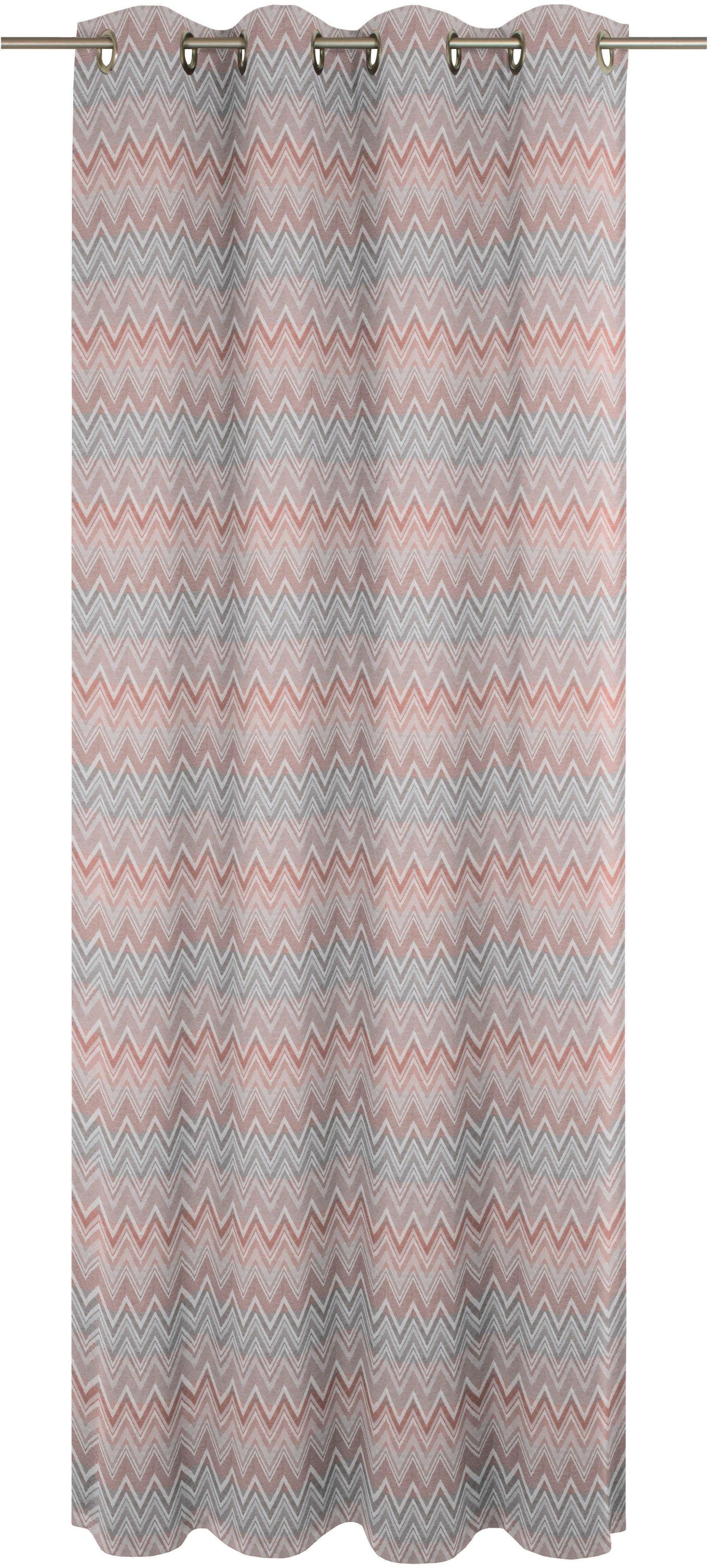 Wirth Gordijn Benewitz (1 stuk) kant & klaar gordijnen maat hxb: 145x132 cm oranje