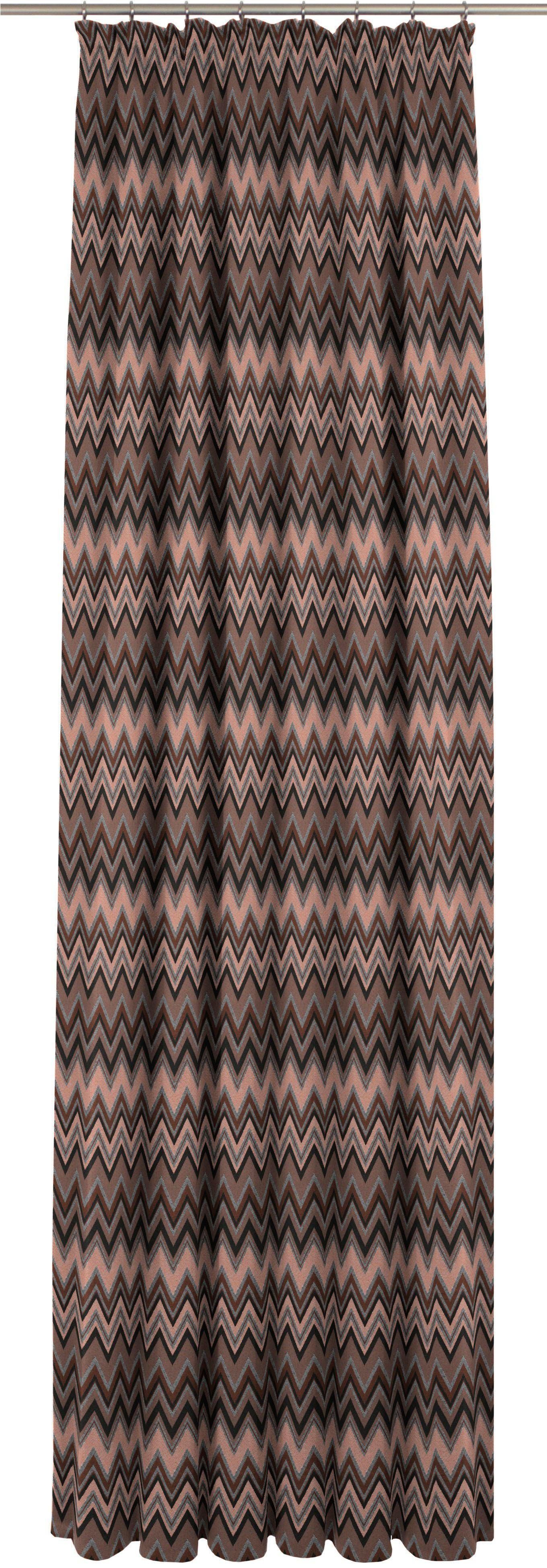 Wirth Gordijn Benewitz (1 stuk) kant & klaar gordijnen maat hxb: 175x132 cm bruin