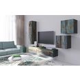 wandmeubel »vento«, diepte 36,7 cm (4-delig) multicolor wandmeubel »vento«, diepte 36,7 cm (4-delig) multicolor