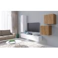 wandmeubel »vento«, diepte 36,7 cm (4-delig) wit wandmeubel »vento«, diepte 36,7 cm (4-delig) wit
