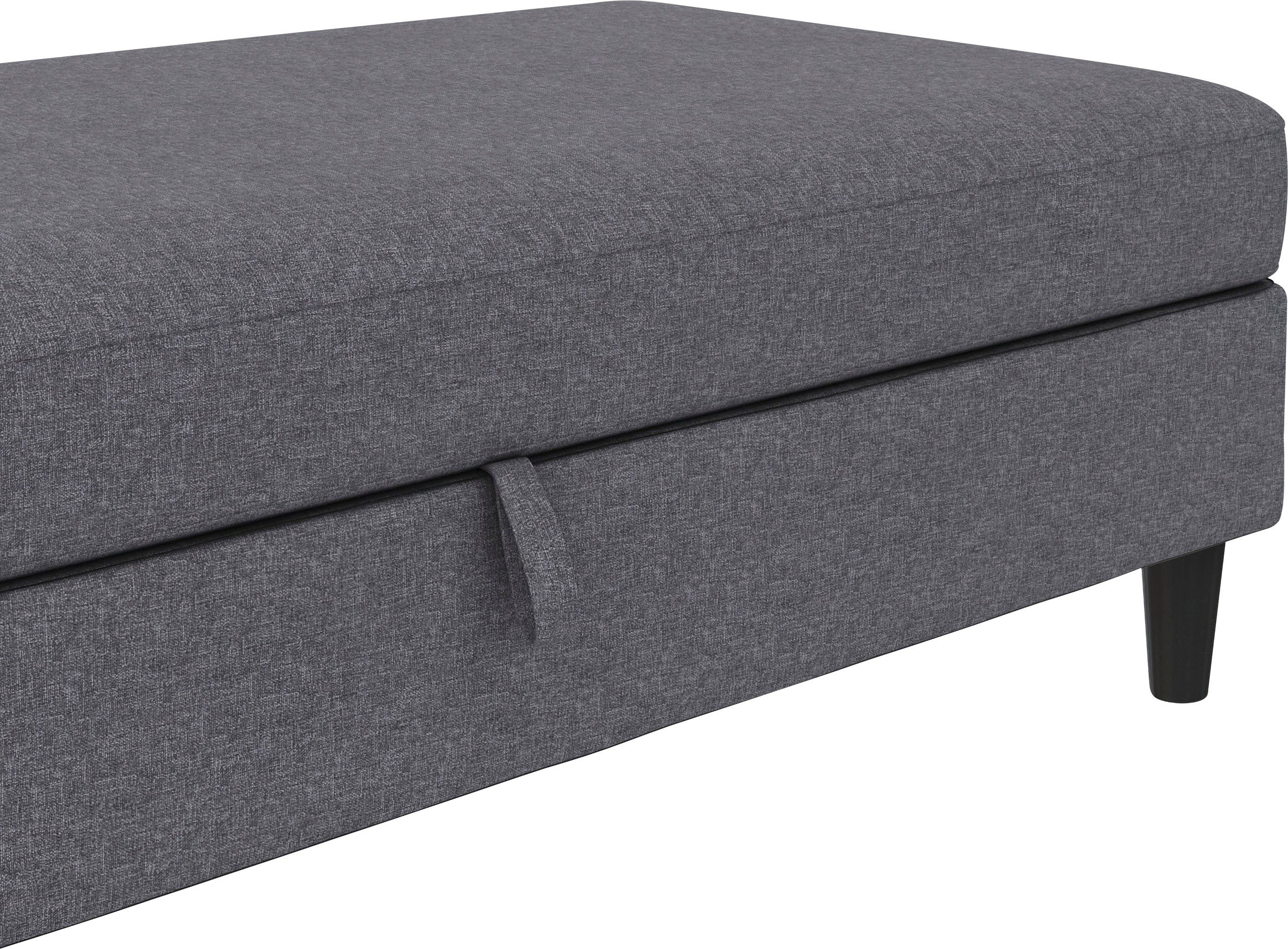 Dorel Home Hocker met bergruimte Hartford Hocker met bergruimte, vrij plaatsbaar, zithoogte 43 cm